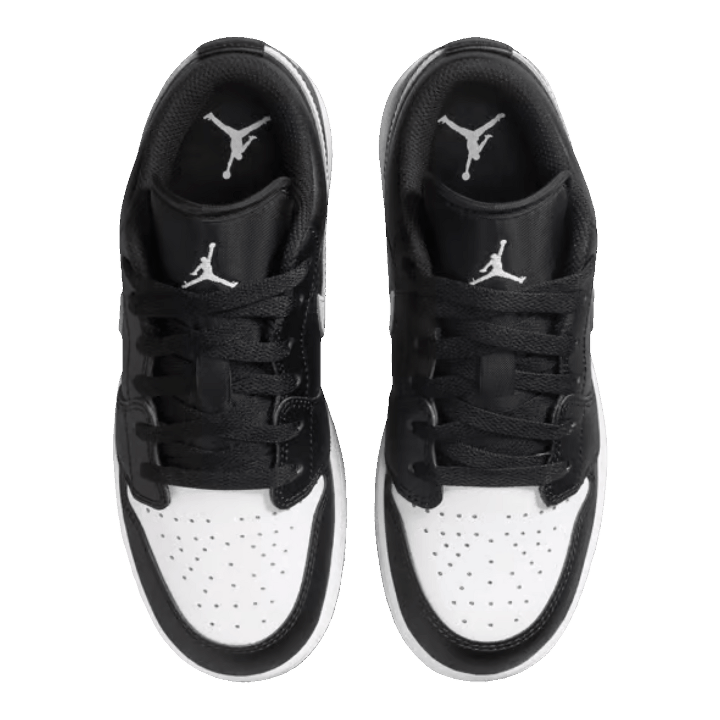 Nike Air Jordan 1 Low Black Summit White (GS) Oben