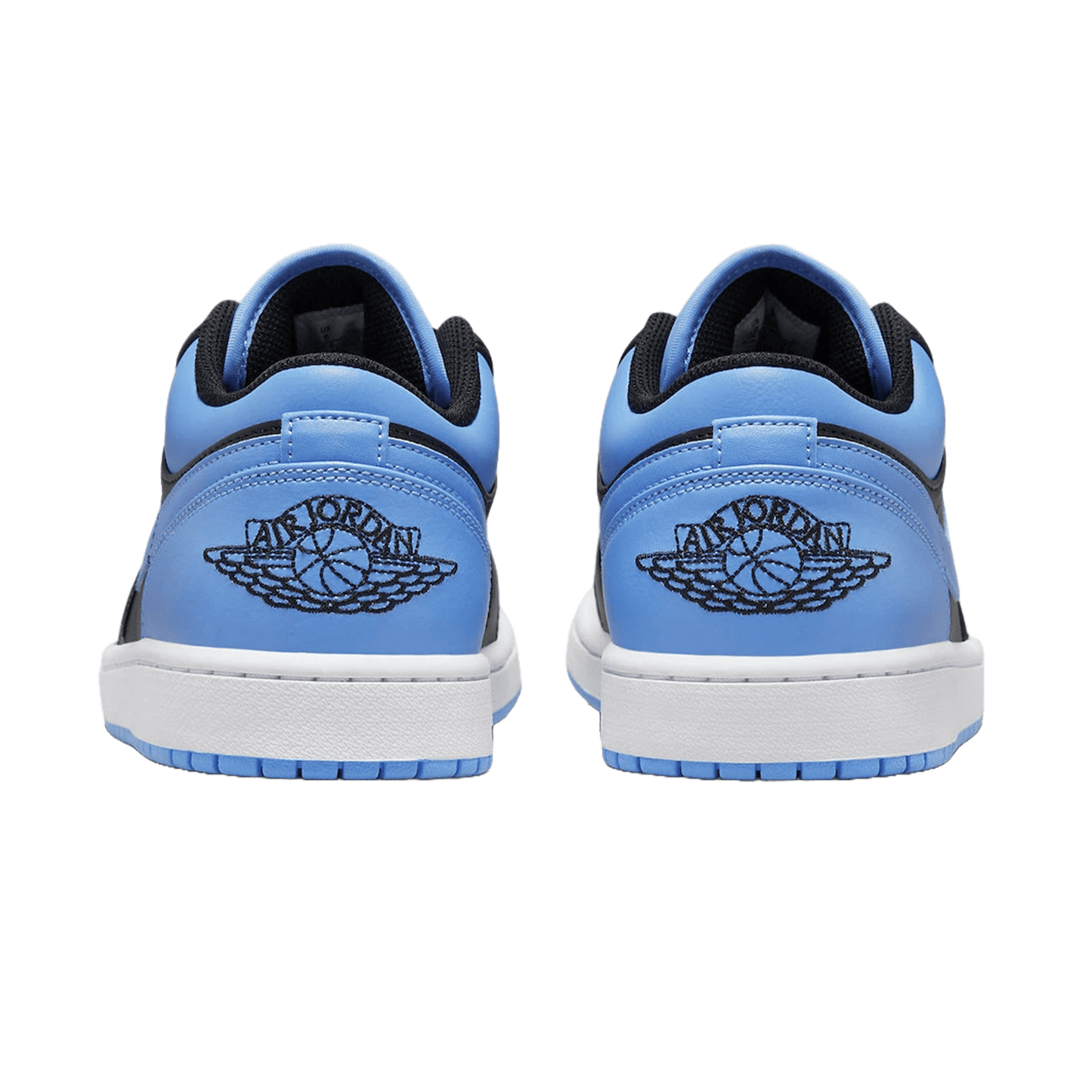 Nike Air Jordan 1 Low Black University Blue Back