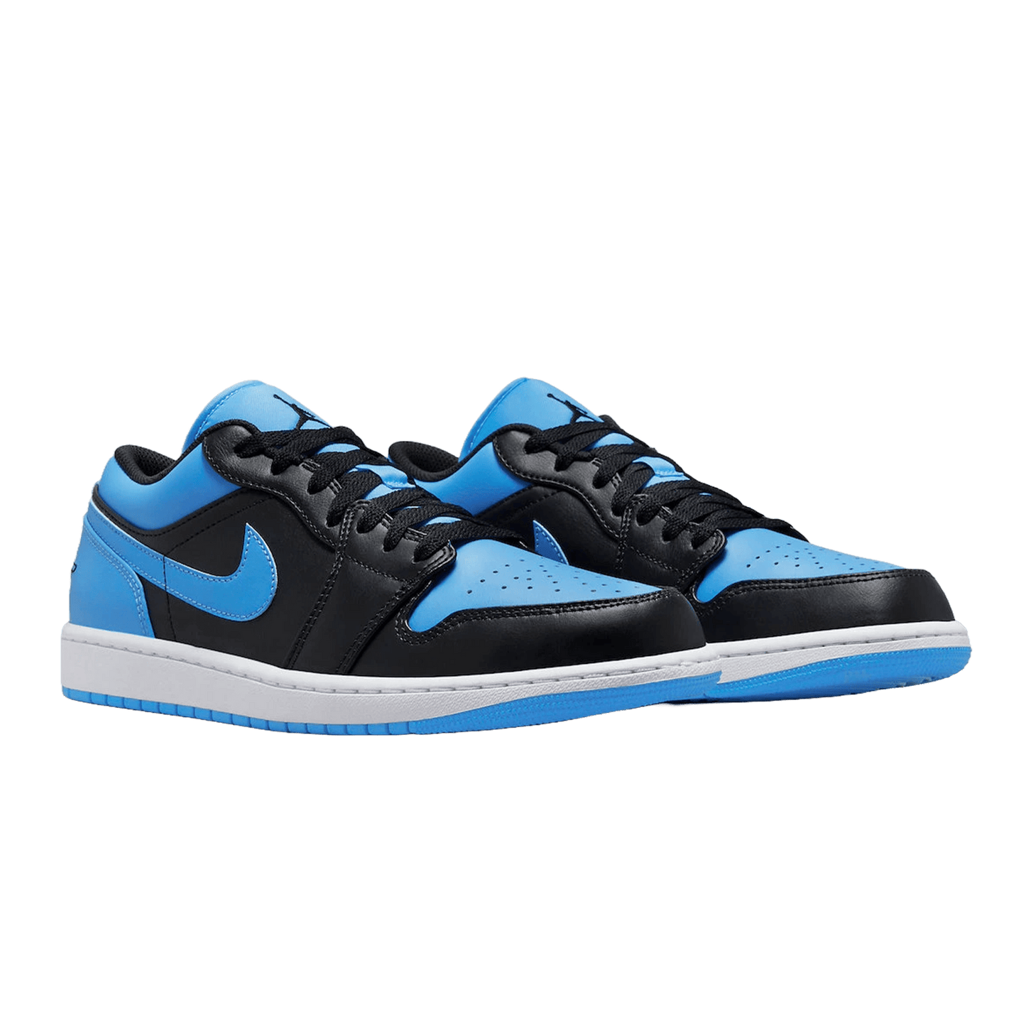 Nike Air Jordan 1 Low Black University Blue Side