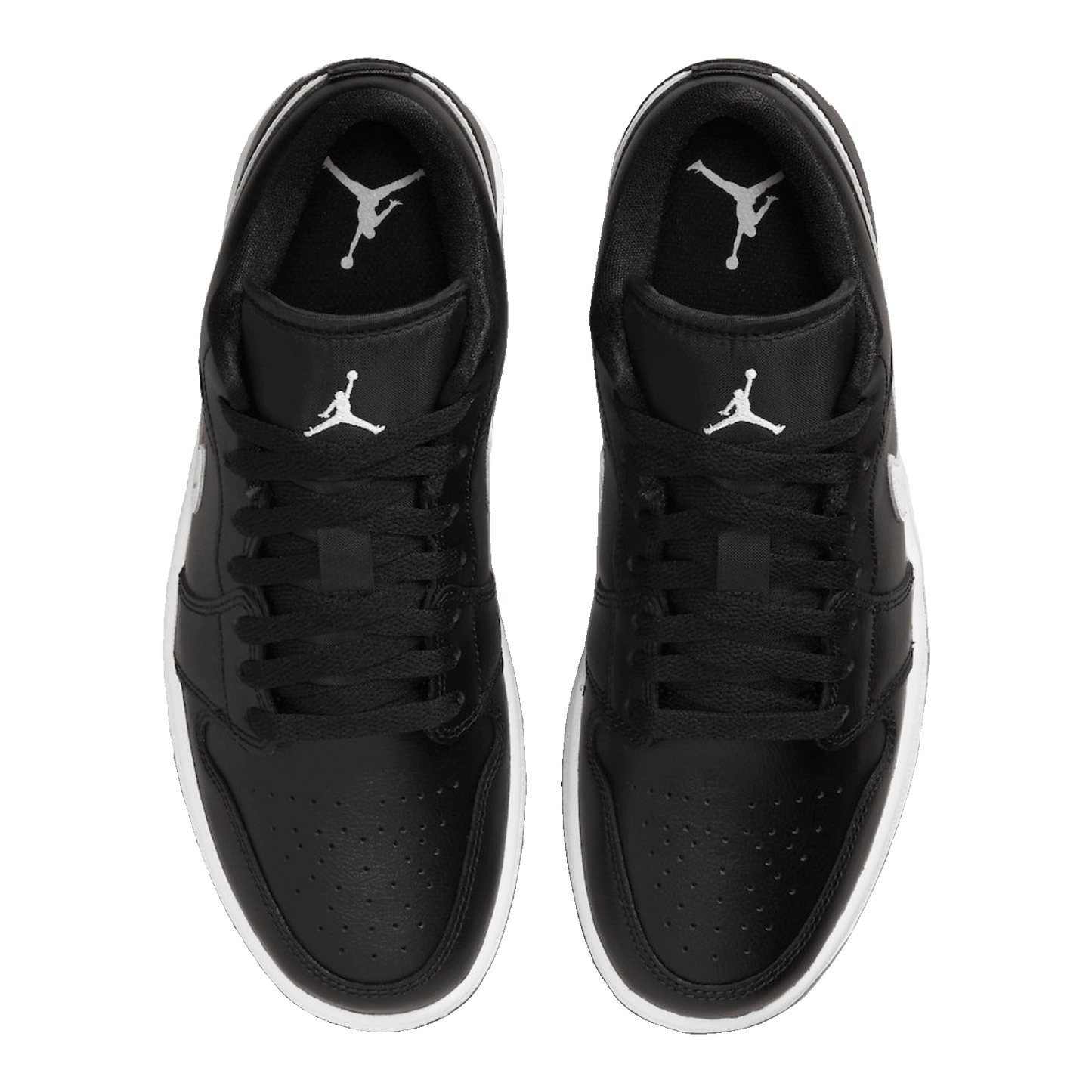 Nike Air Jordan 1 Low Black White (2022) (W) Oben