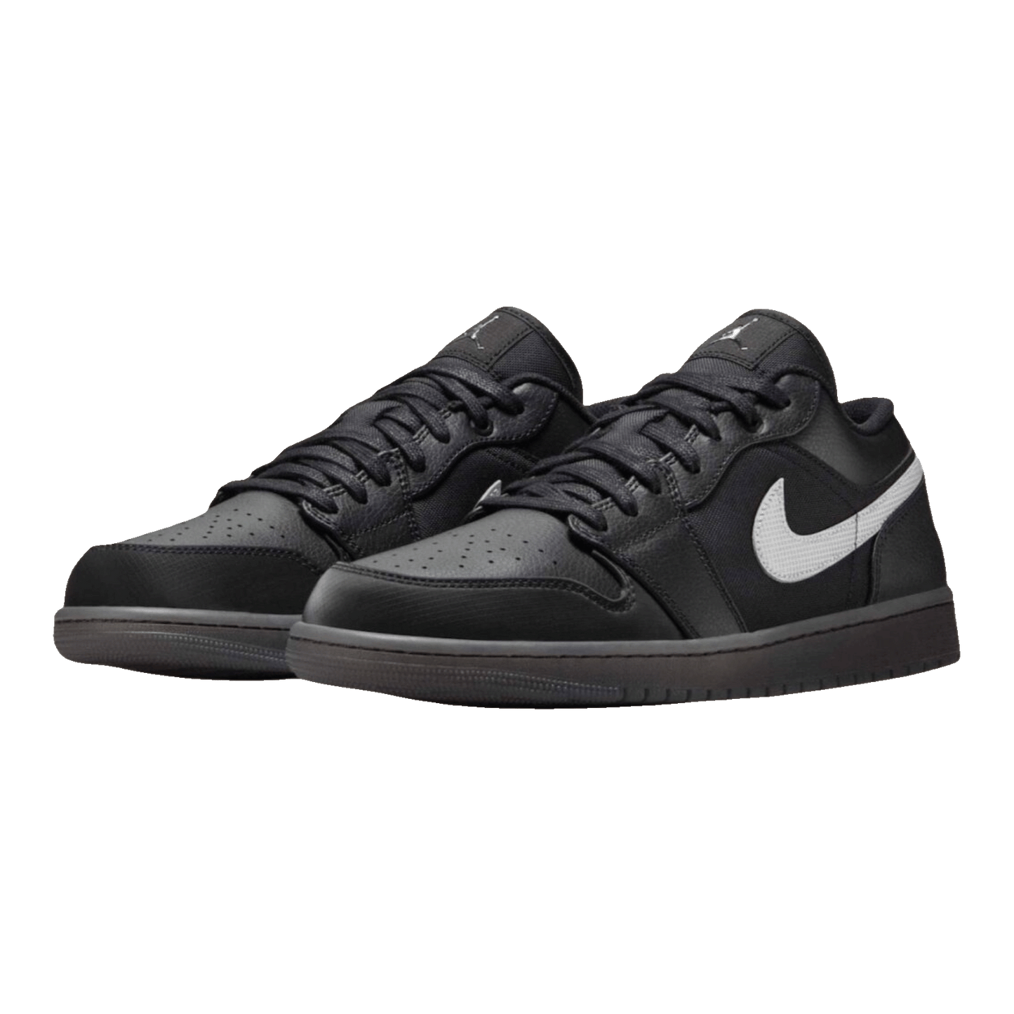 Nike Air Jordan 1 Low Black White Dark Smoke Grey Side