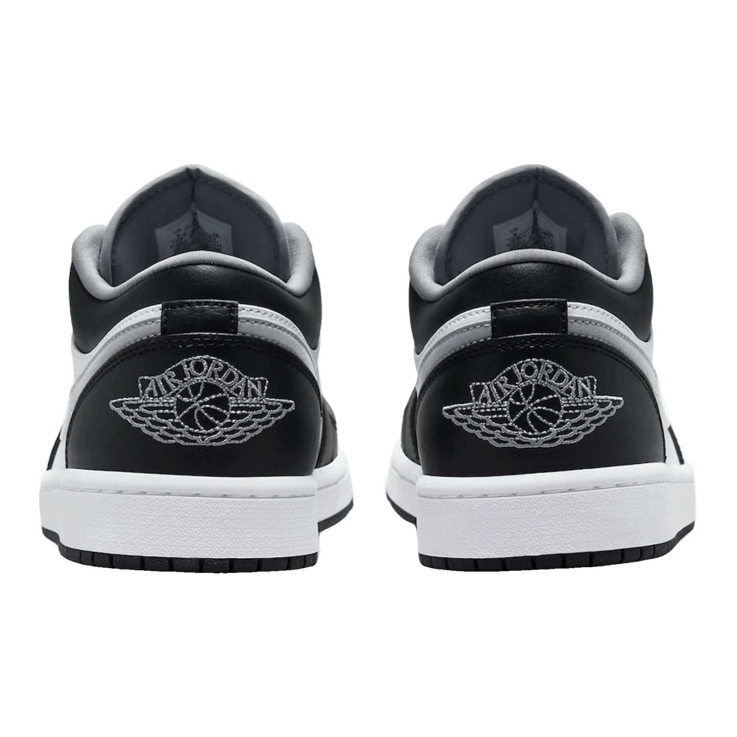 Nike Air Jordan 1 Low Black White Grey Back