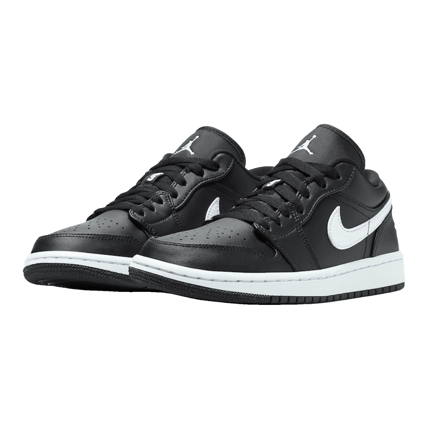 Nike Air Jordan 1 Low Black White (W) Side