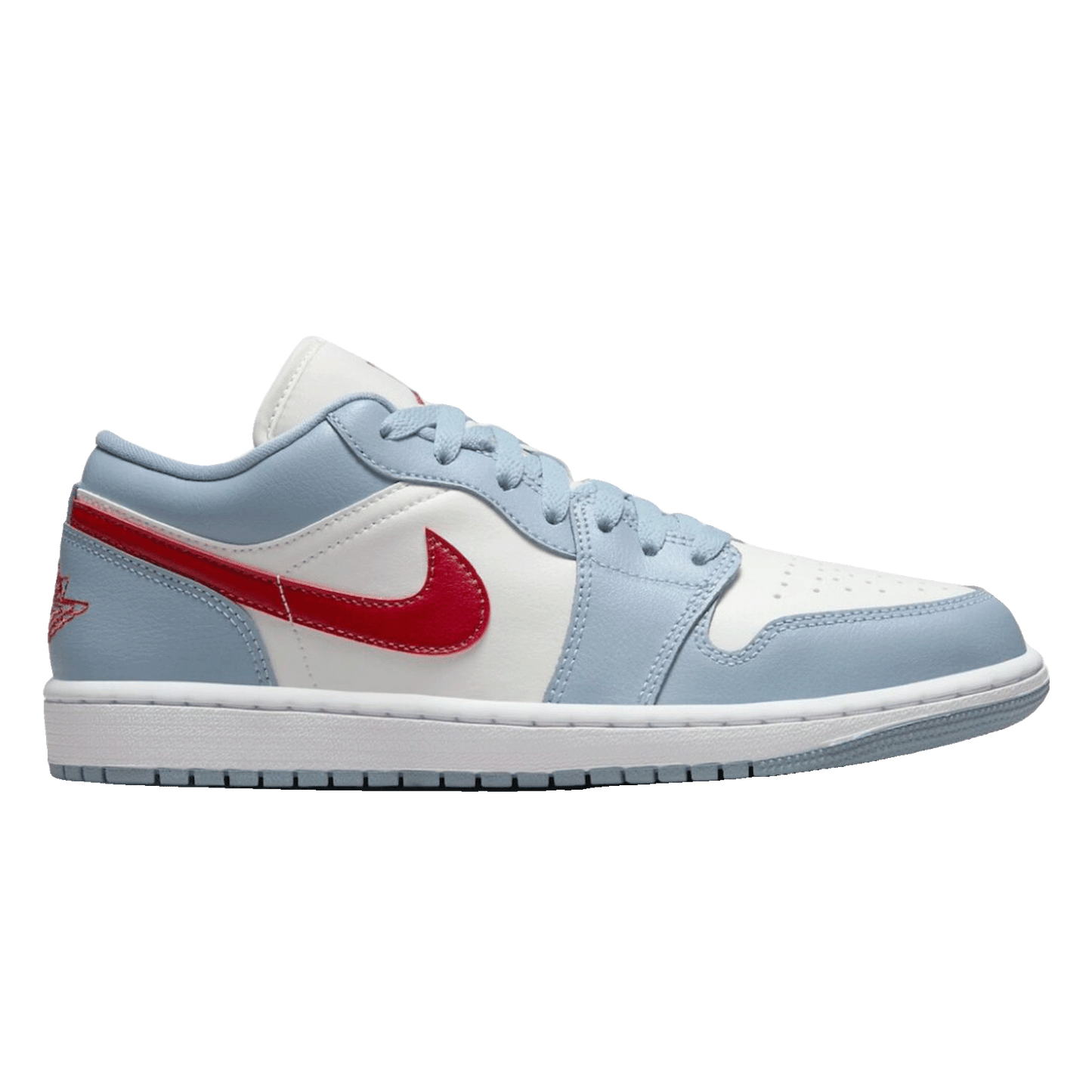 Nike Air Jordan 1 Low Blue Whisper Dune Red (W)
