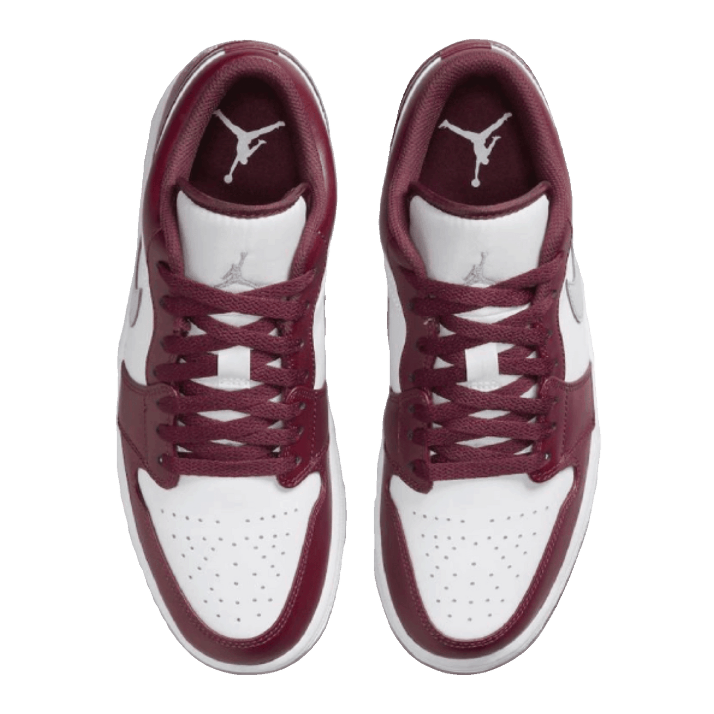 Nike Air Jordan 1 Low Bordeaux (GS) Oben