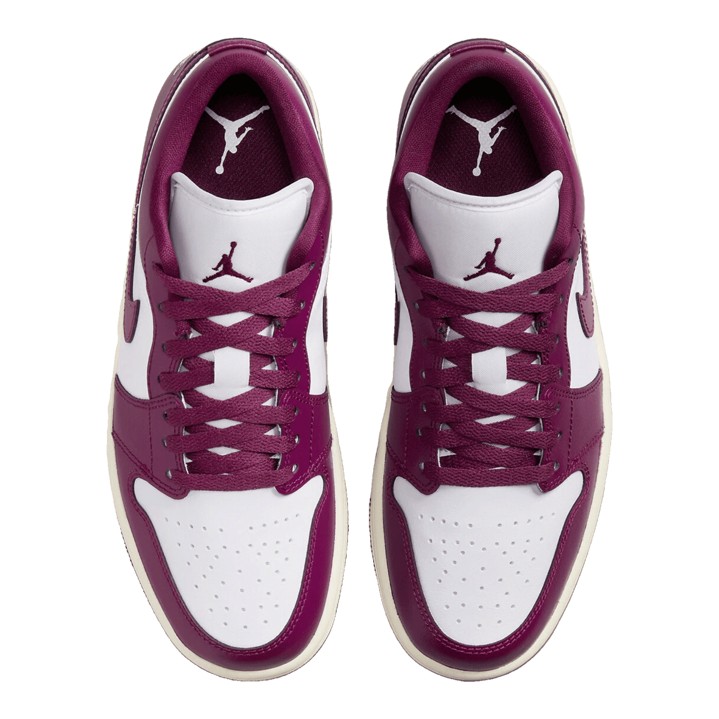 Nike Air Jordan 1 Low Bordeaux (W) Oben