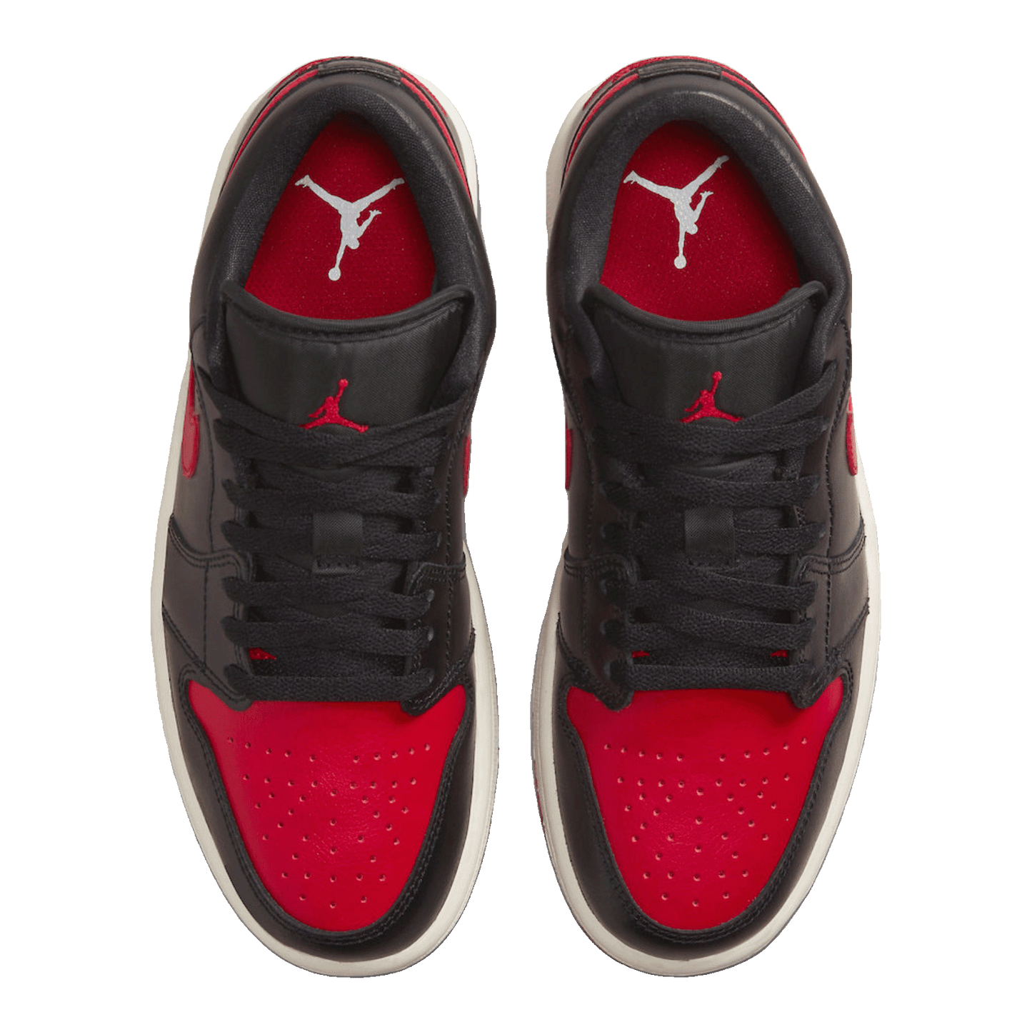 Nike Air Jordan 1 Low Bred Sail (W) Oben