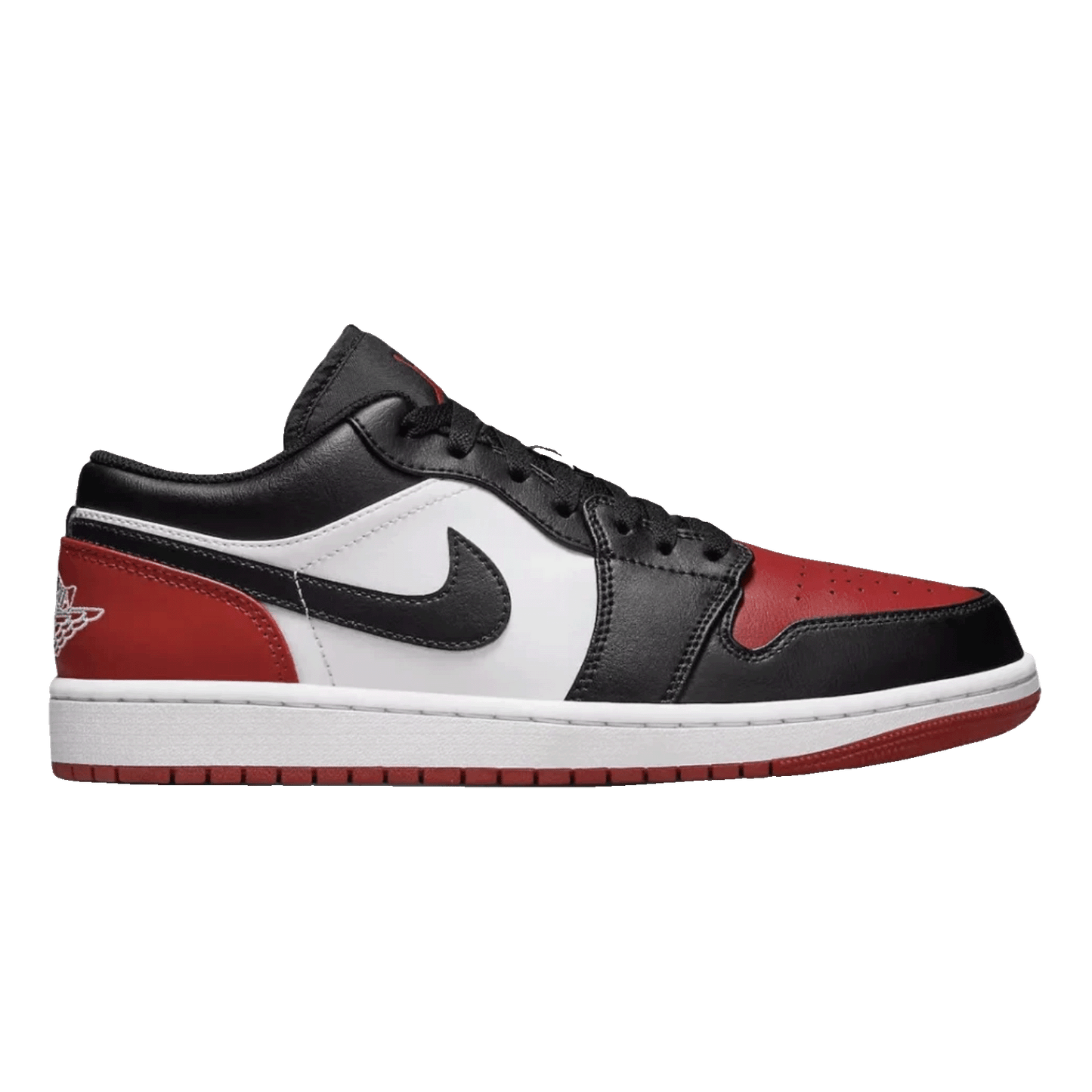 Nike Air Jordan 1 Low Bred Toe 2.0 (GS)
