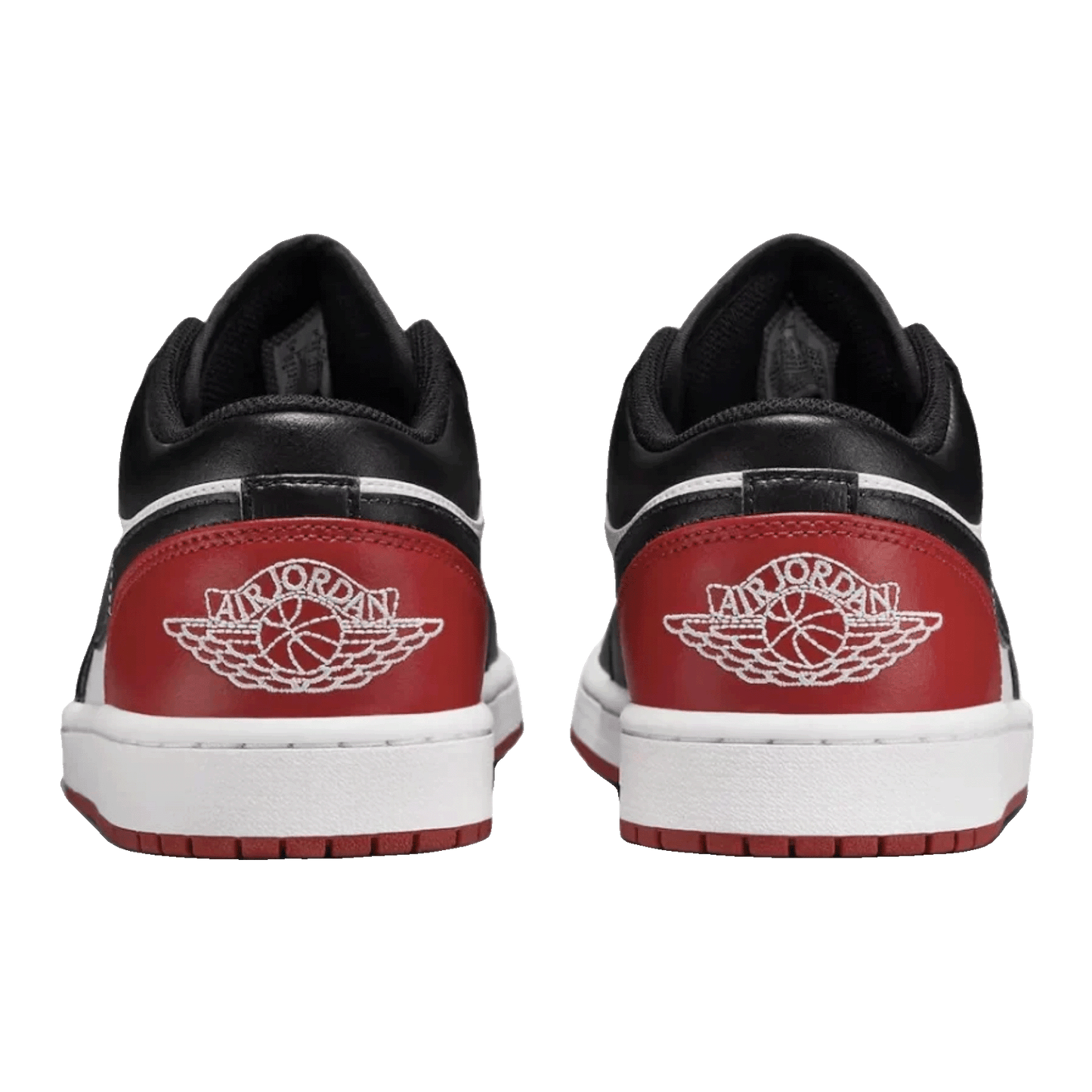 Nike Air Jordan 1 Low Bred Toe 2.0 (GS) Back