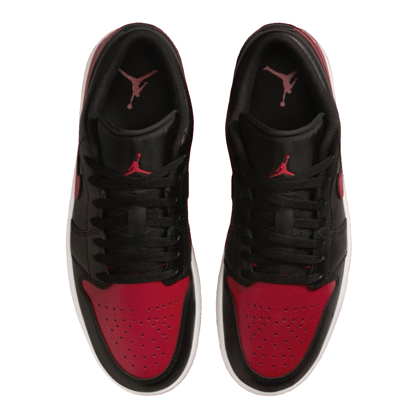 Nike Air Jordan 1 Low Bred Twist (GS) Oben