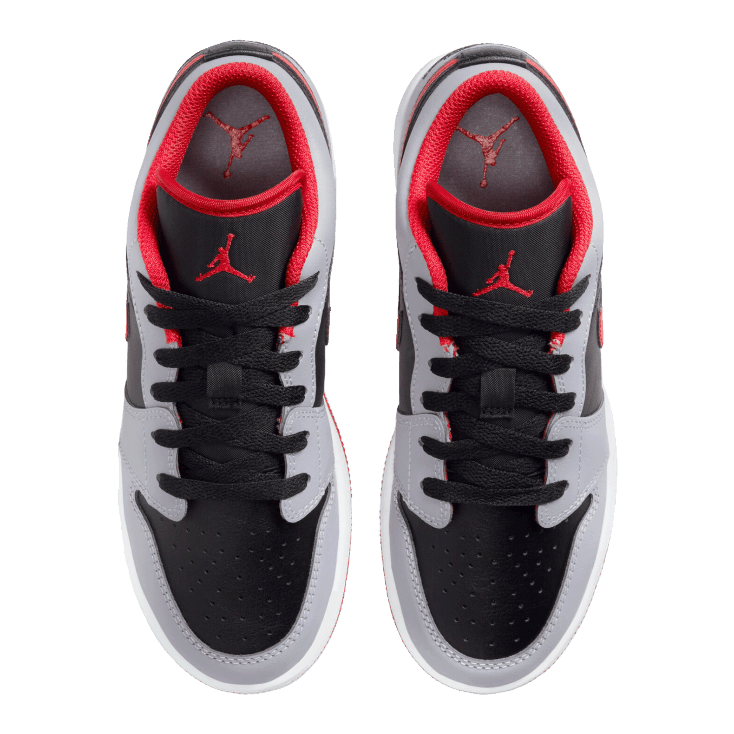 Nike Air Jordan 1 Low Cement Fire Red (GS) Oben