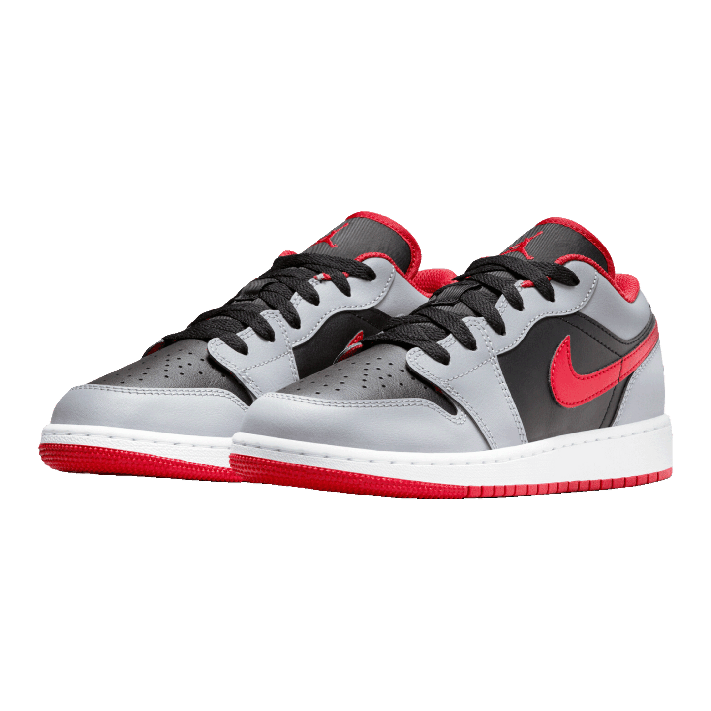 Nike Air Jordan 1 Low Cement Fire Red (GS) Side