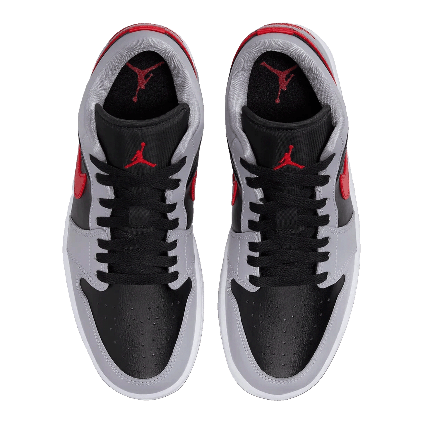 Nike Air Jordan 1 Low Cement Grey Fire Red (W) Oben