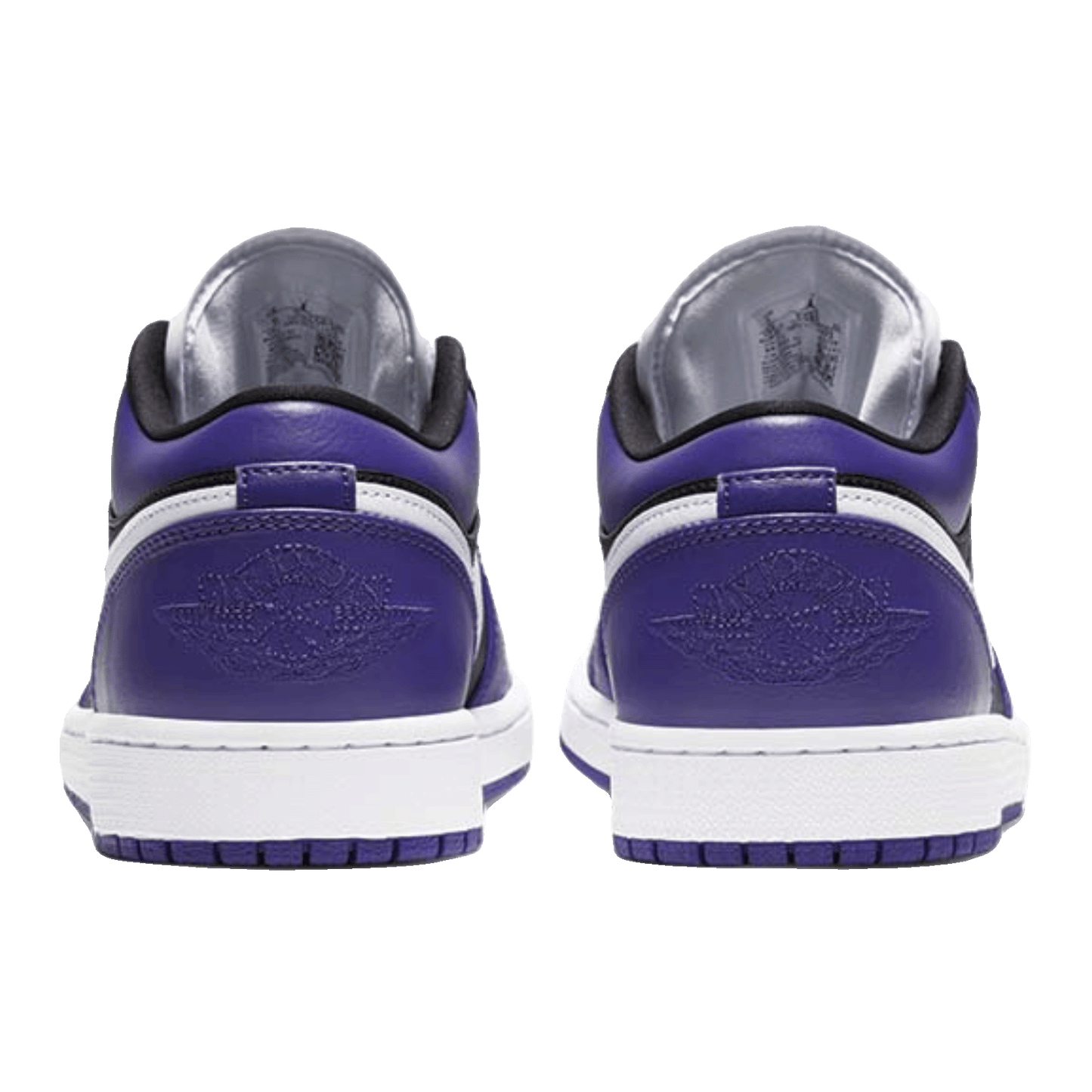 Nike Air Jordan 1 Low Court Purple Black (GS) Back