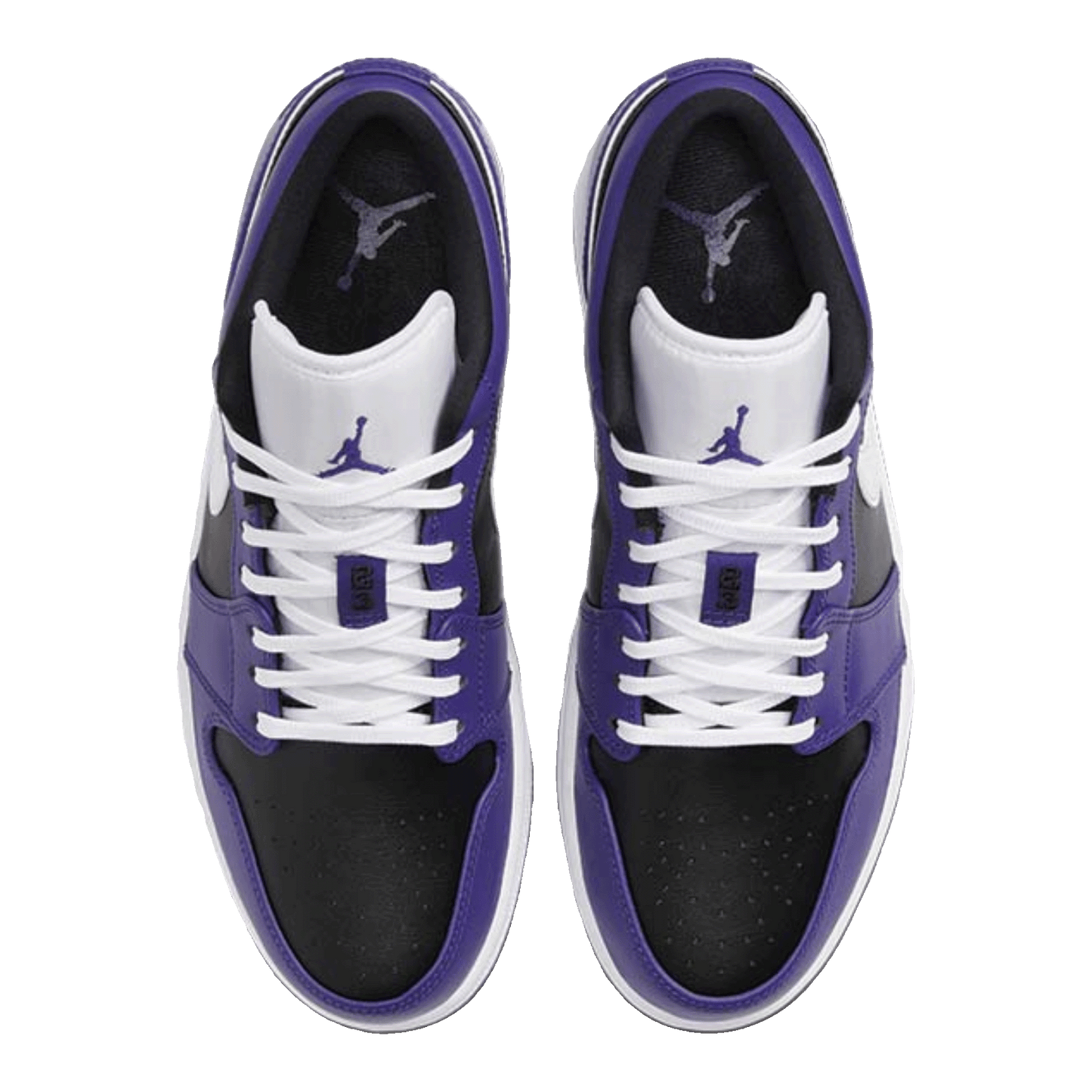 Nike Air Jordan 1 Low Court Purple Black (GS) Oben