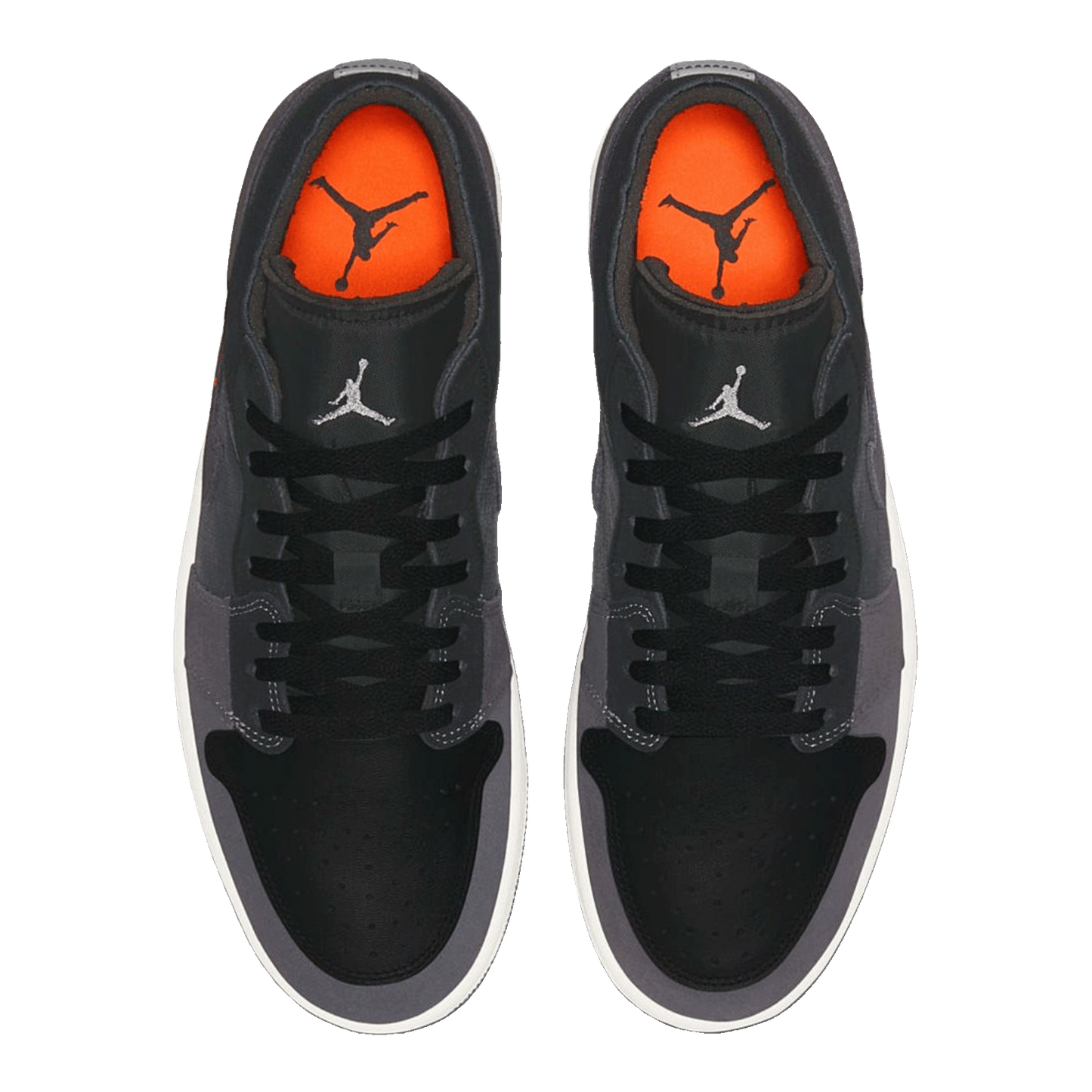 Nike Air Jordan 1 Low Craft Inside Out Black (GS) Oben