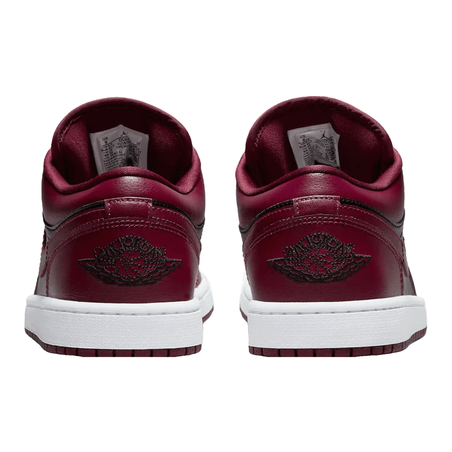 Nike Air Jordan 1 Low Dark Beetroot Black (W) Back