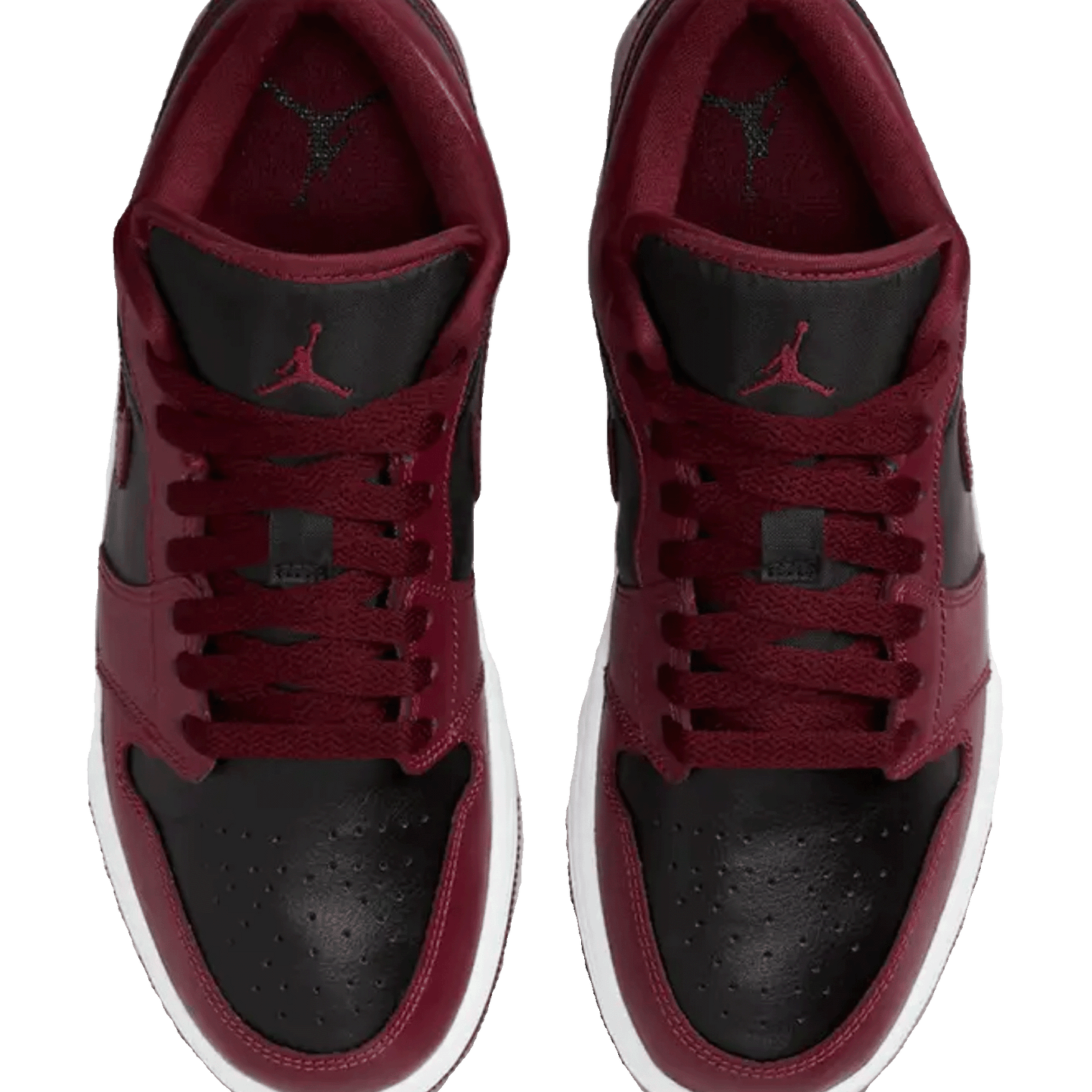 Nike Air Jordan 1 Low Dark Beetroot Black (W) Oben