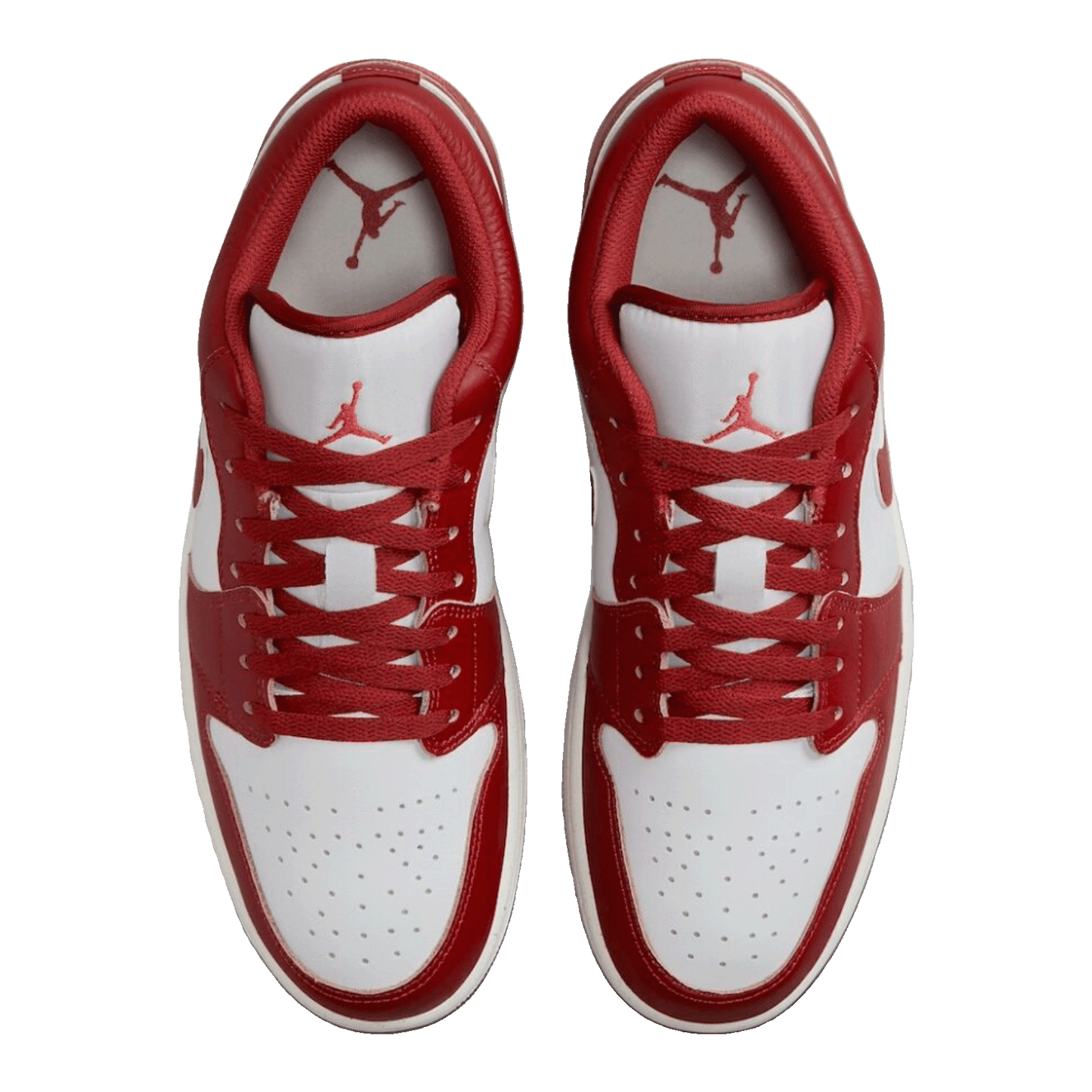 Nike Air Jordan 1 Low Dune Red Oben