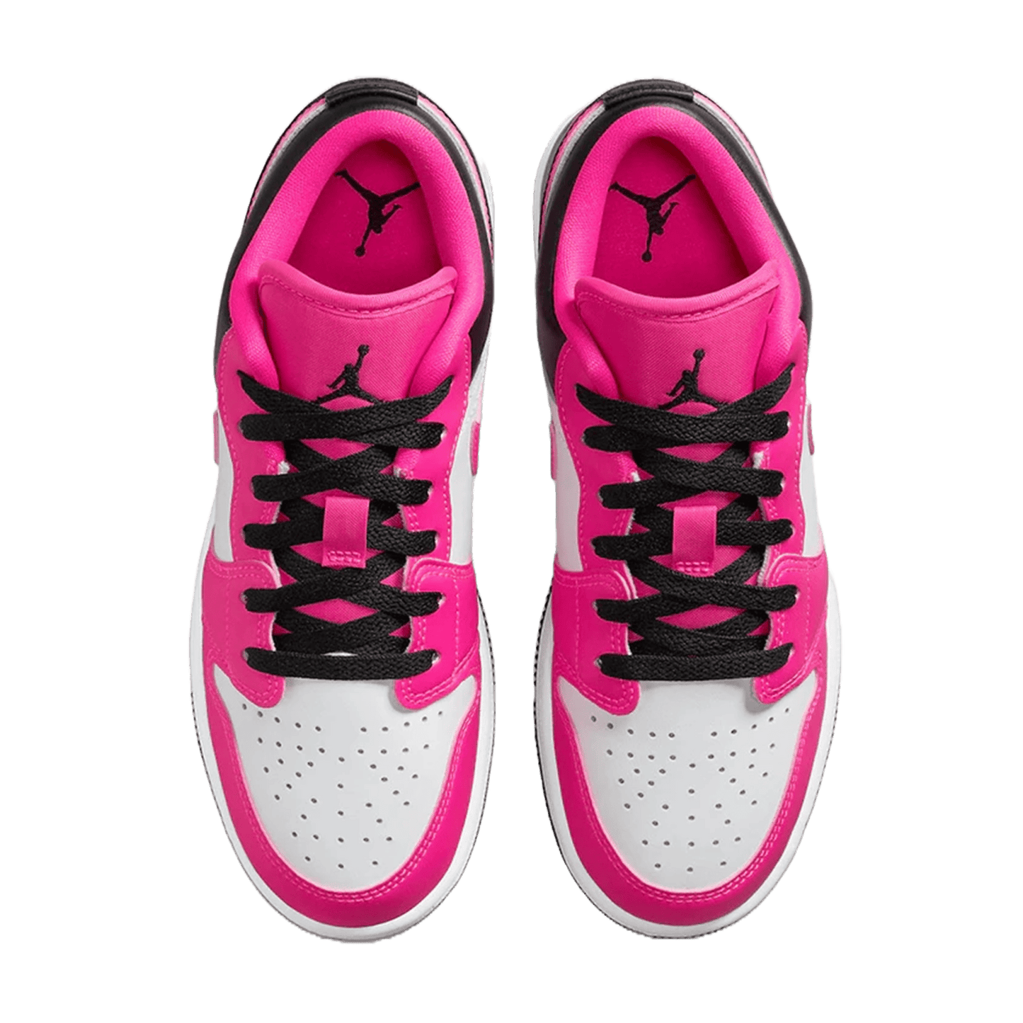 Nike Air Jordan 1 Low Fierce Pink (GS) Oben