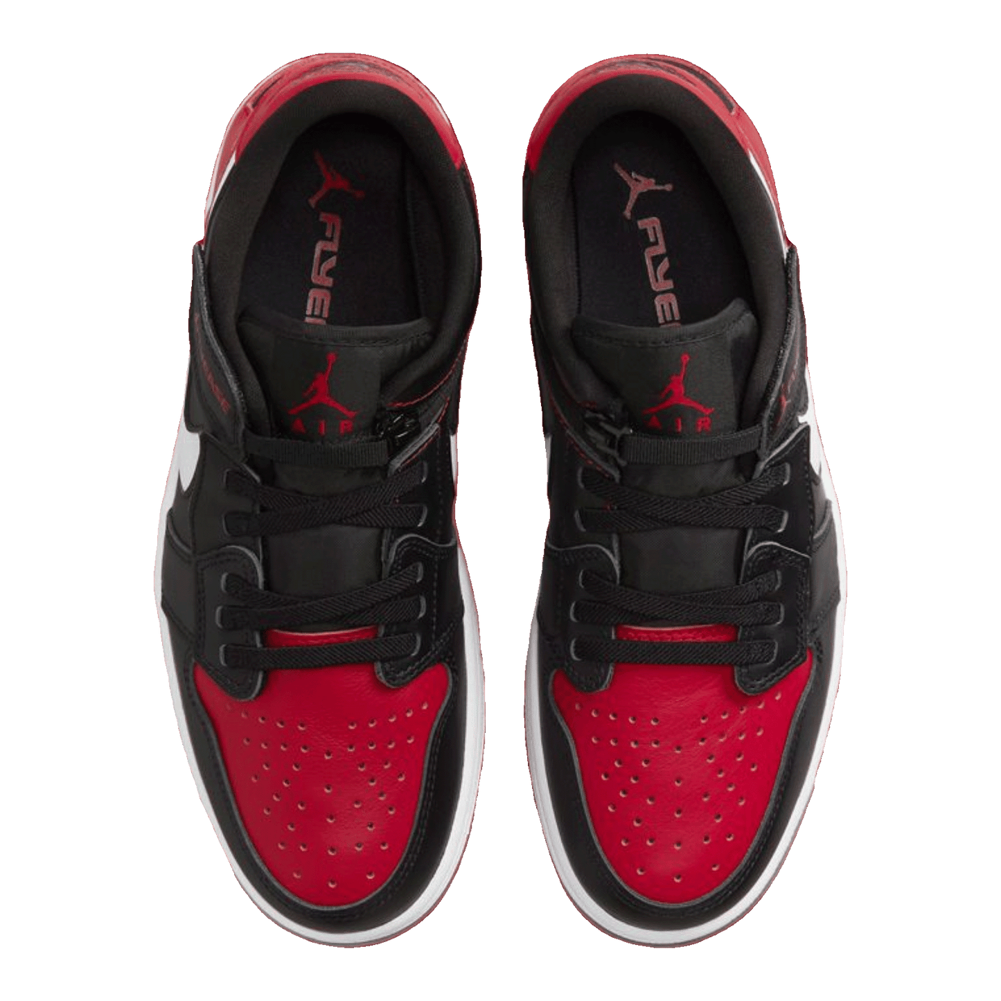 Nike Air Jordan 1 Low Flyease Alternate Bred Toe (GS) Oben