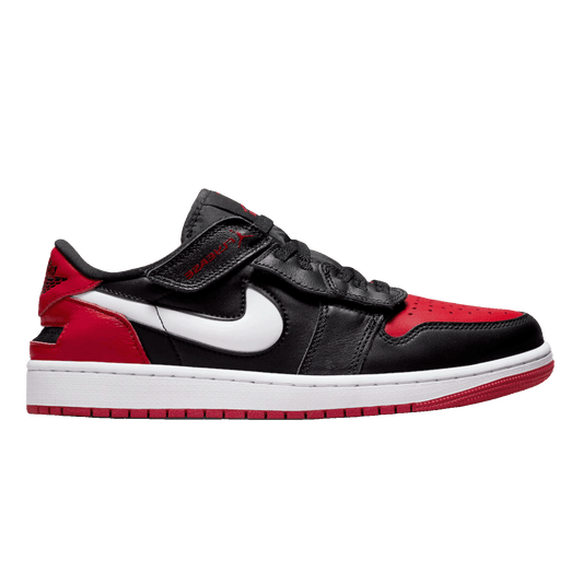 Nike Air Jordan 1 Low FlyEase Black White Gym Red