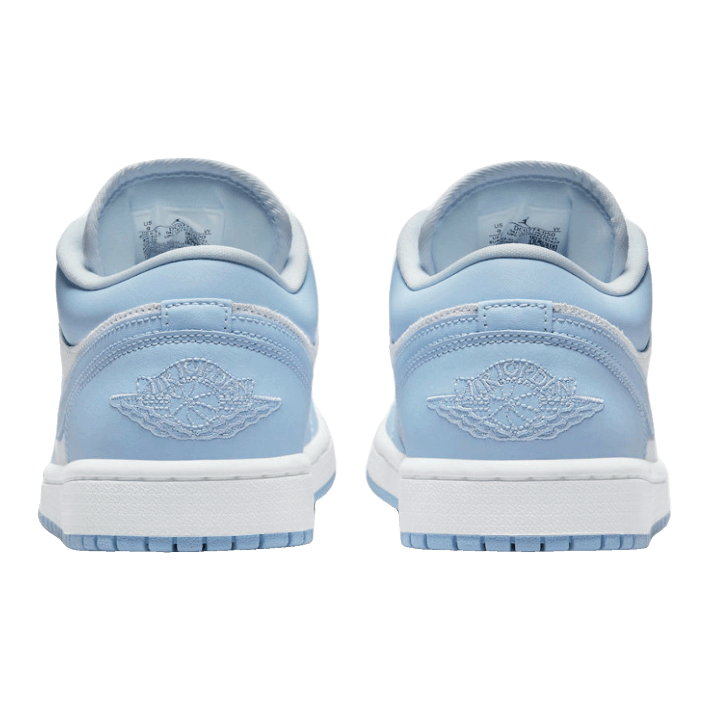 Nike Air Jordan 1 Low Football Grey Aluminum (W) Back