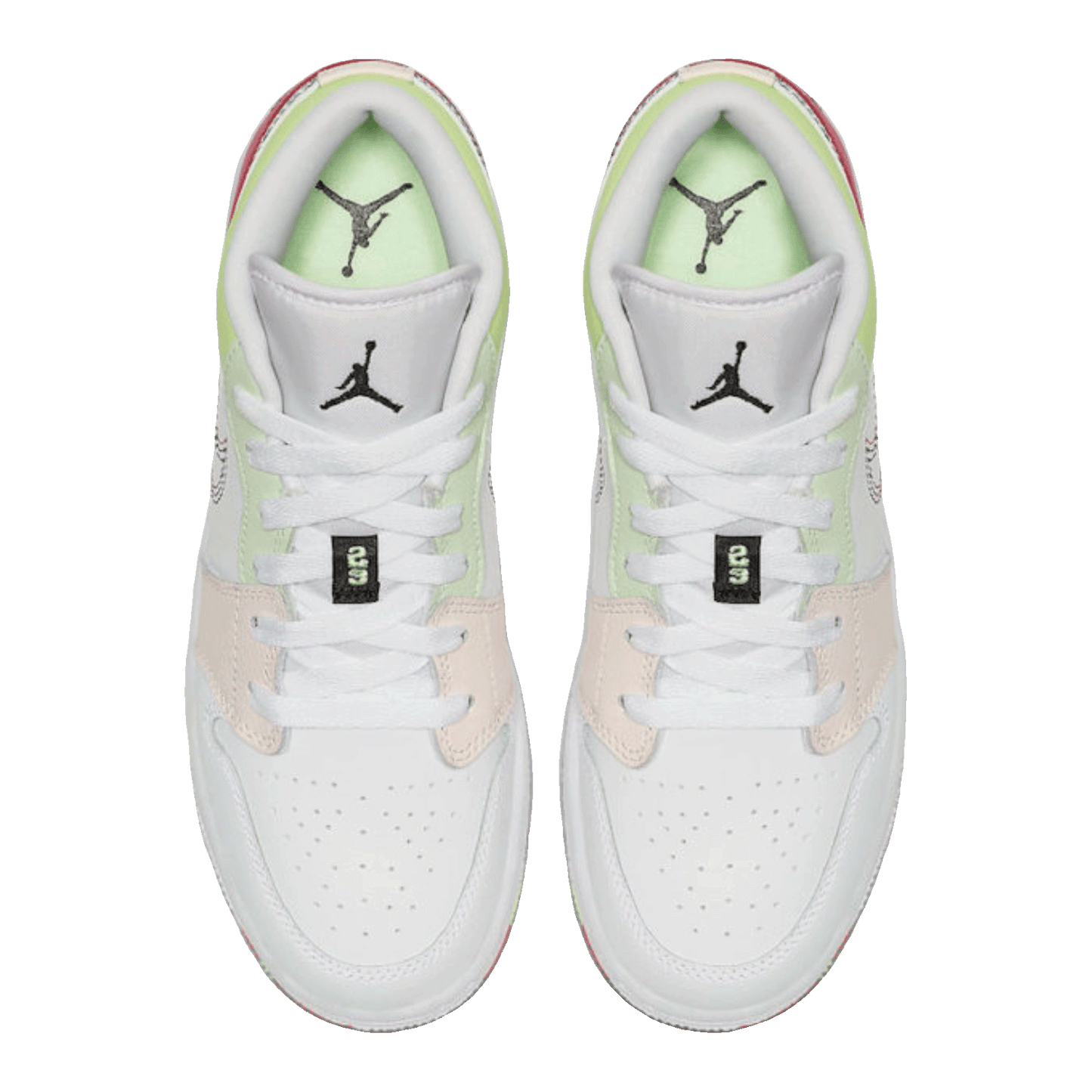 Nike Air Jordan 1 Low Glow-In-The-Dark (GS) Oben