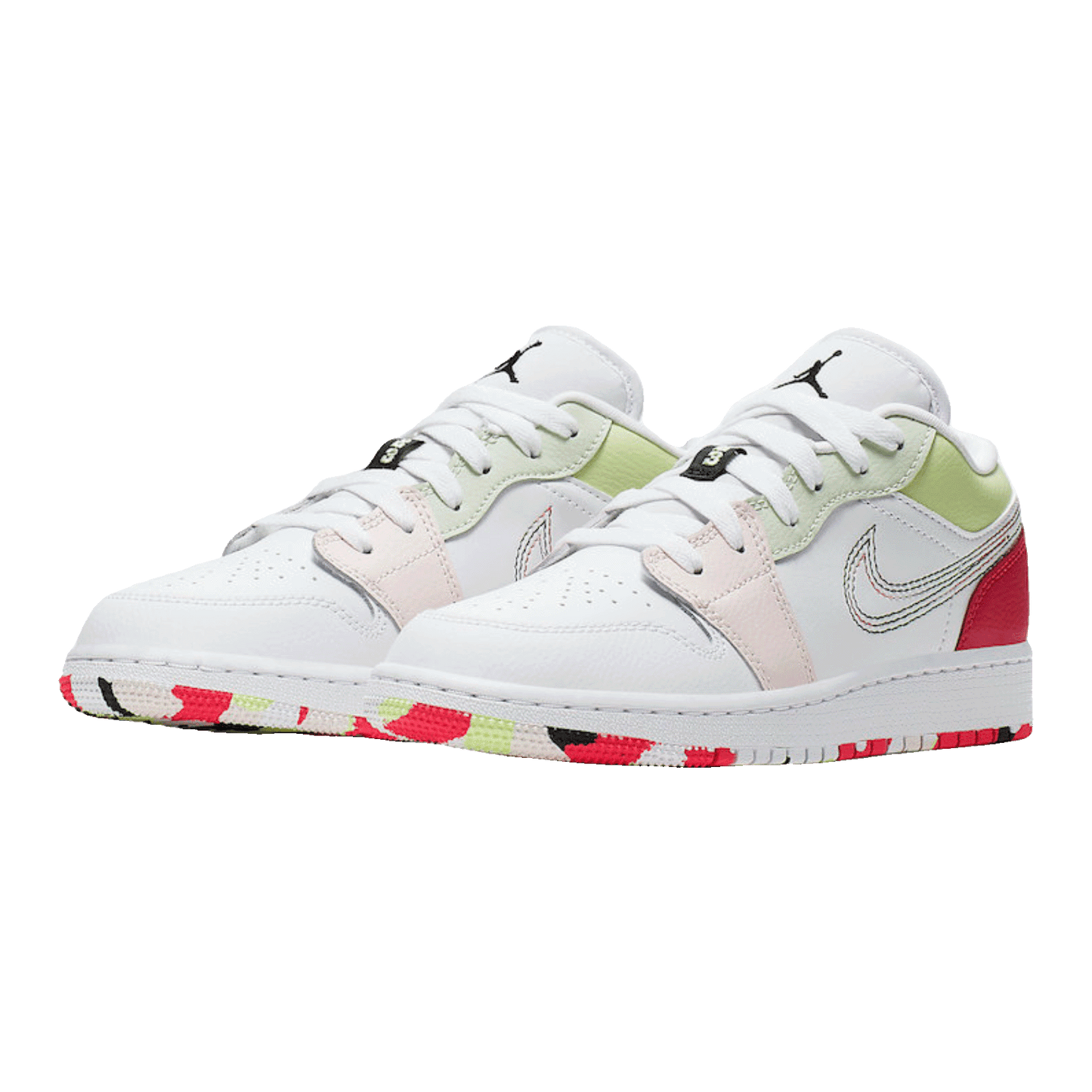 Nike Air Jordan 1 Low Glow-In-The-Dark (GS) Side