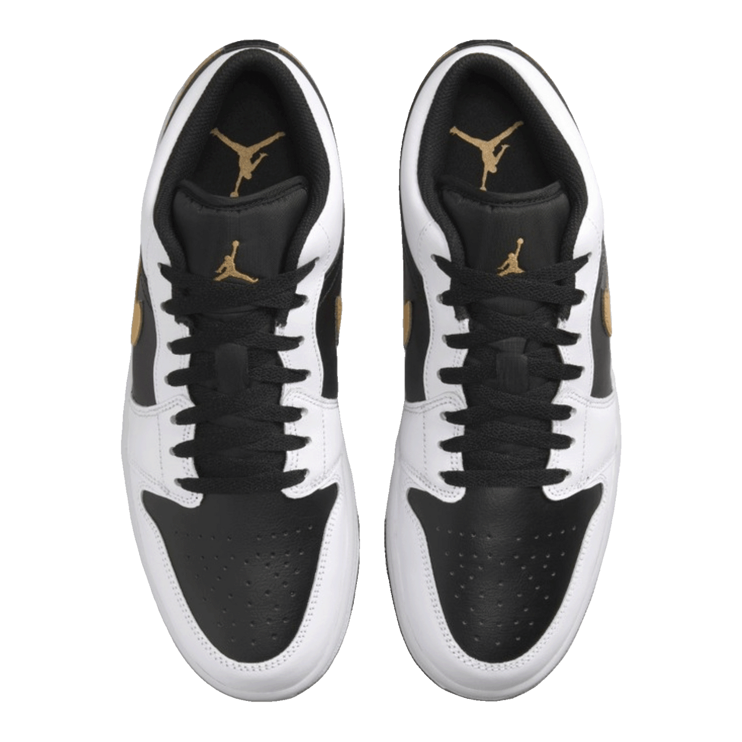Nike Air Jordan 1 Low Gold Swoosh (GS) Oben