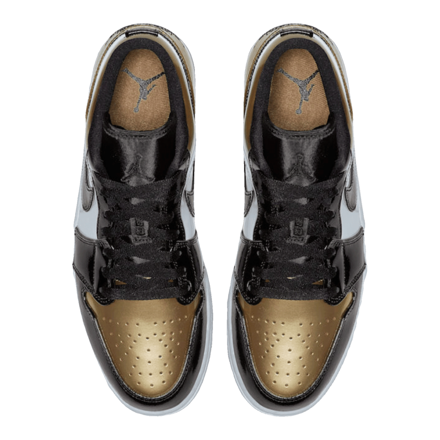 Nike Air Jordan 1 Low Gold Toe (GS) Oben