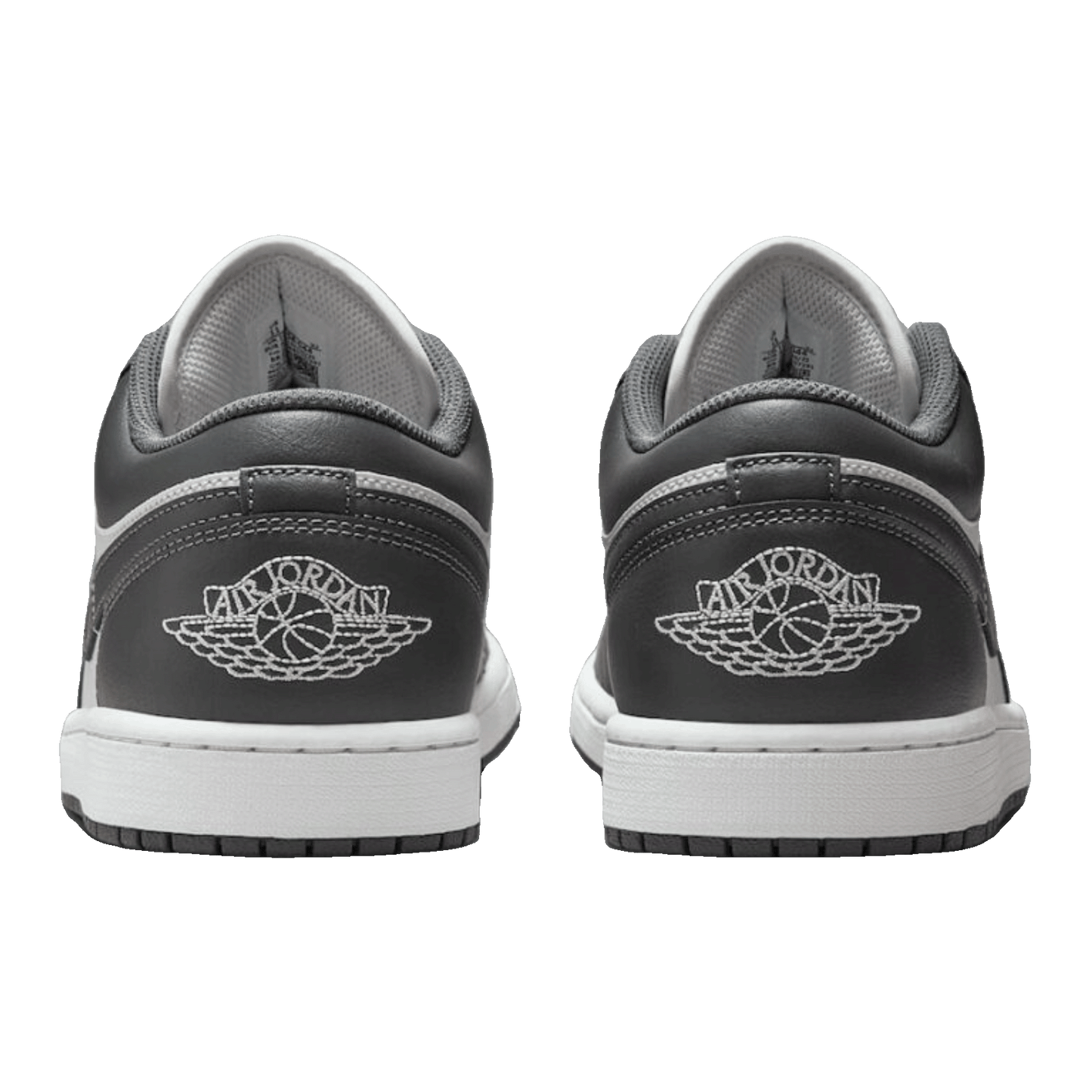 Nike Air Jordan 1 Low Grey White (GS) Back