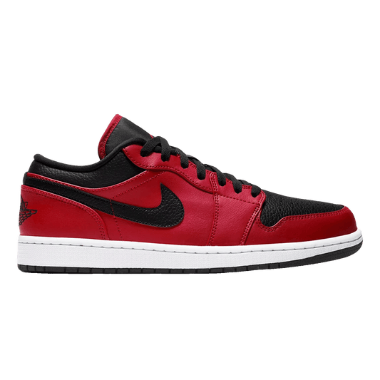 Nike Air Jordan 1 Low Gym Red Black Pebbled (GS)