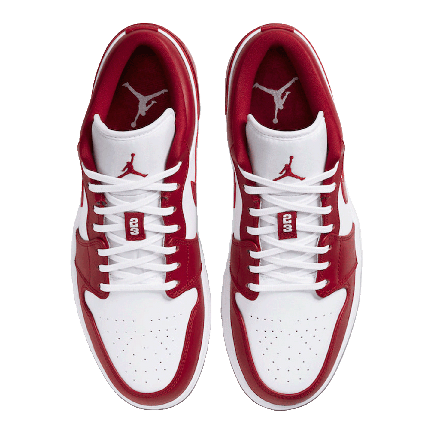 Nike Air Jordan 1 Low Gym Red White (GS) Oben