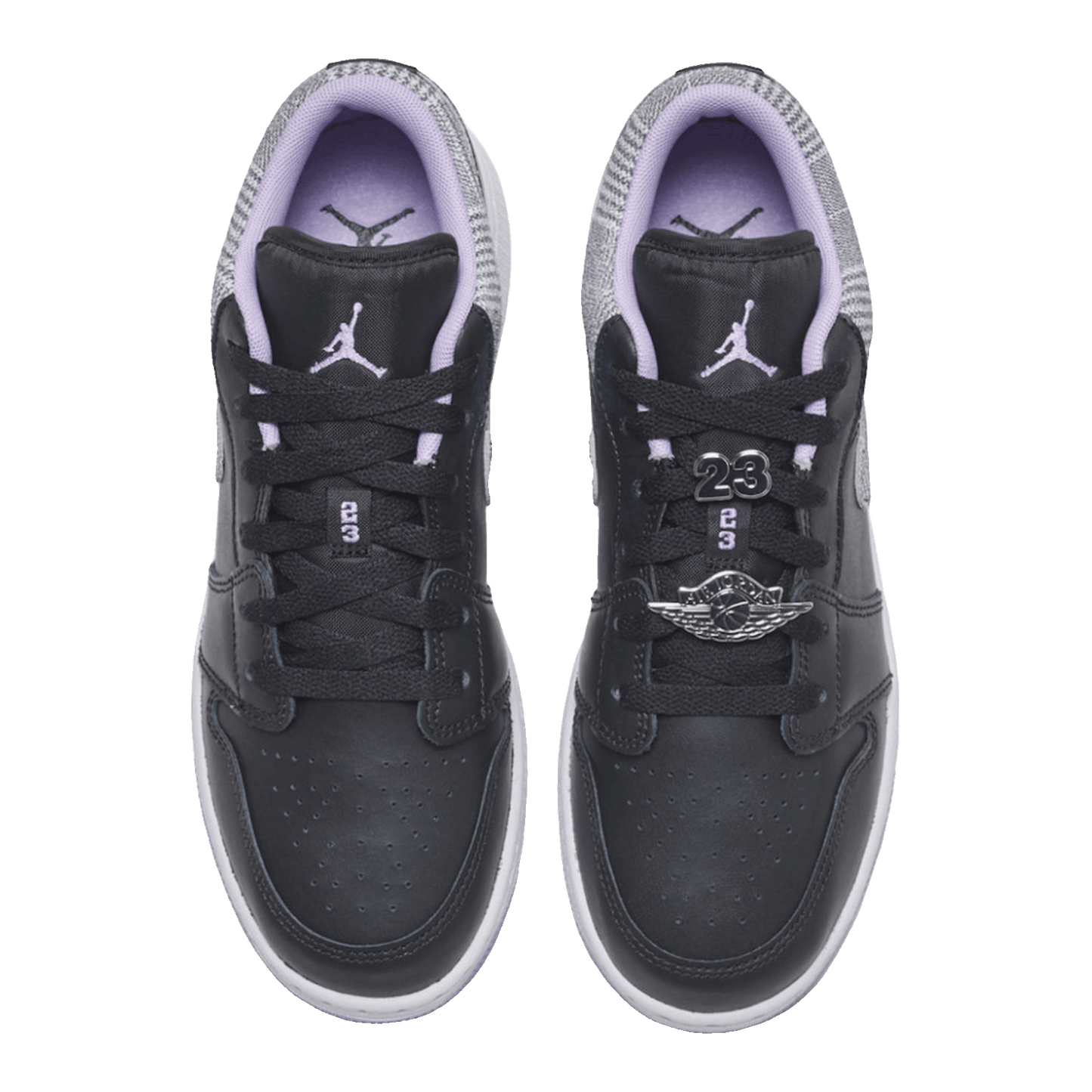 Nike Air Jordan 1 Low Houndstooth (GS) Oben
