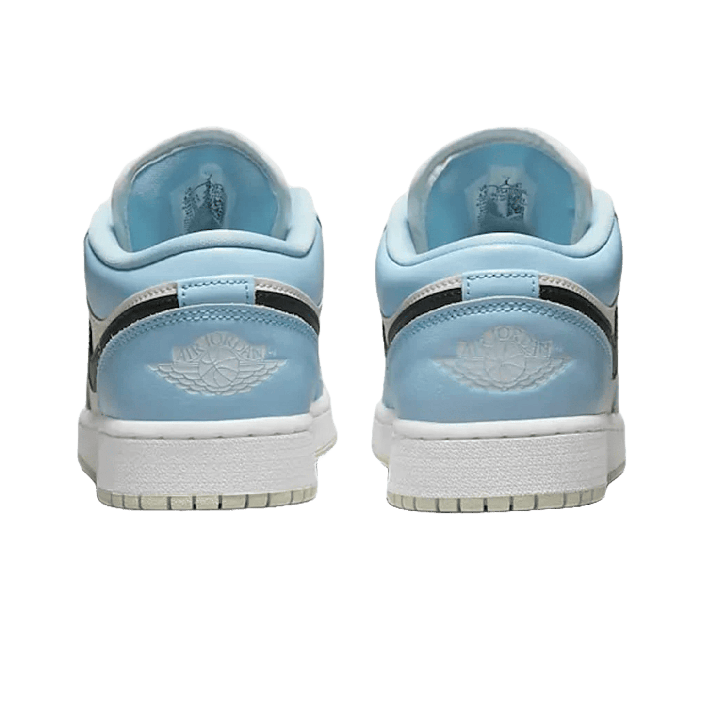 Nike Air Jordan 1 Low Ice Blue Black (GS) Back
