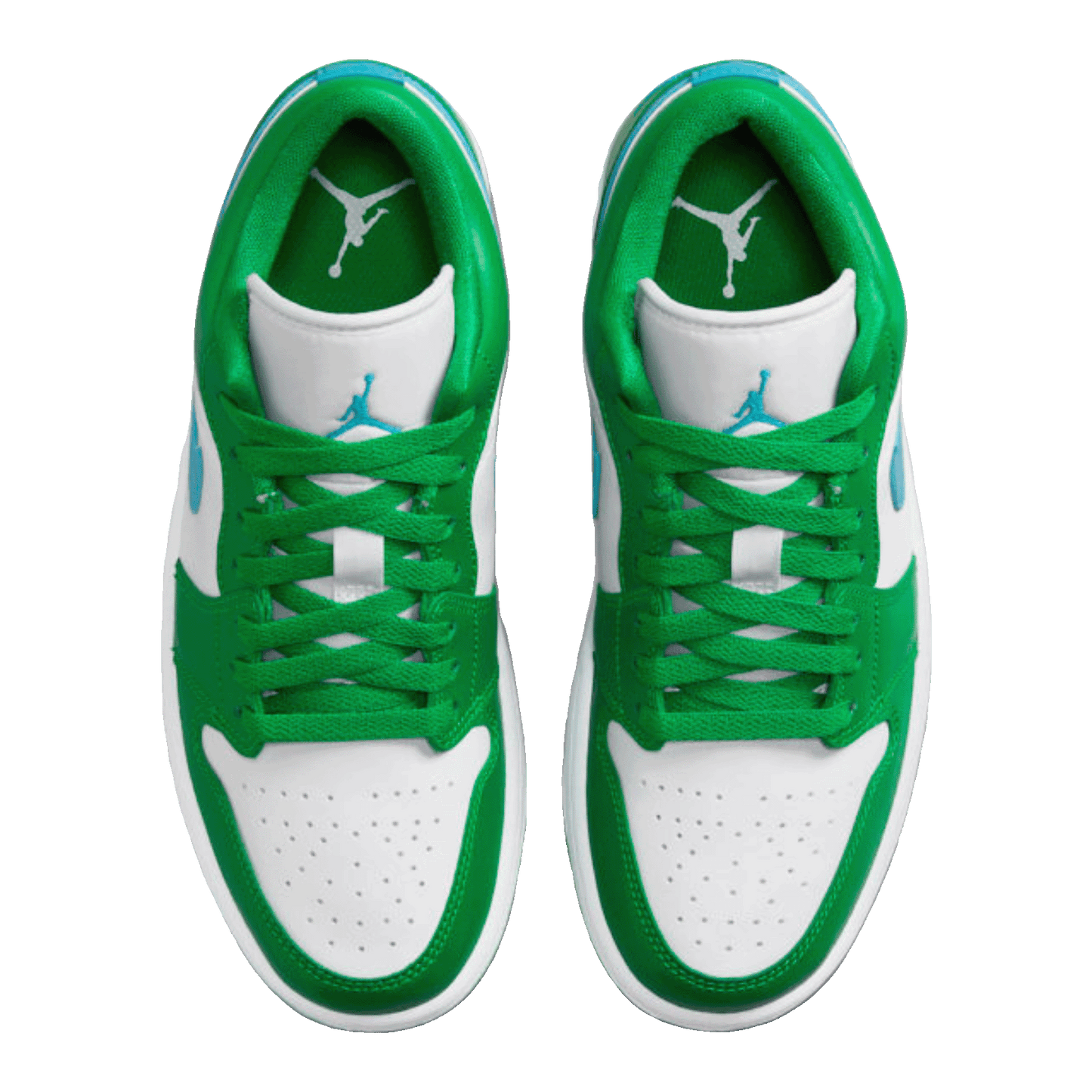 Nike Air Jordan 1 Low Lucky Green Aquatone (W) Oben