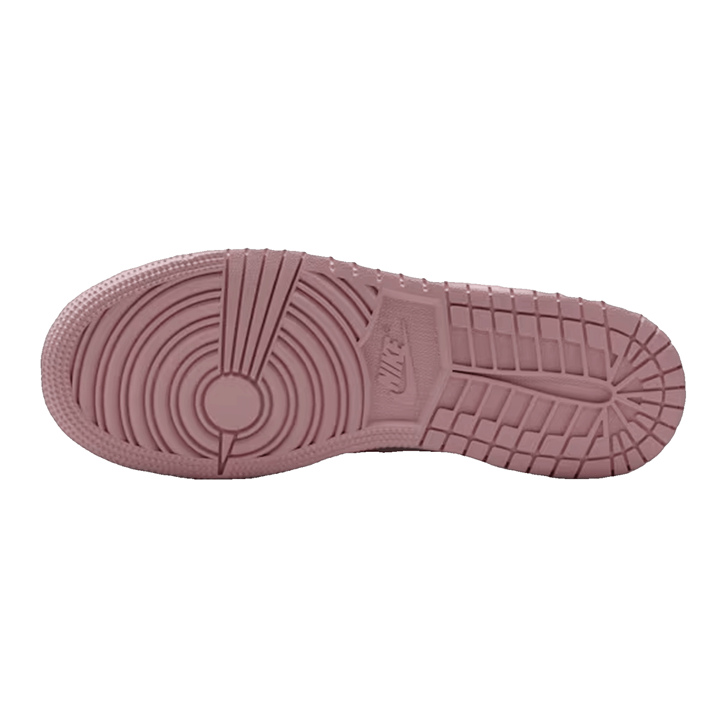 Nike Air Jordan 1 Low Medium Soft Pink White (GS) Sohle