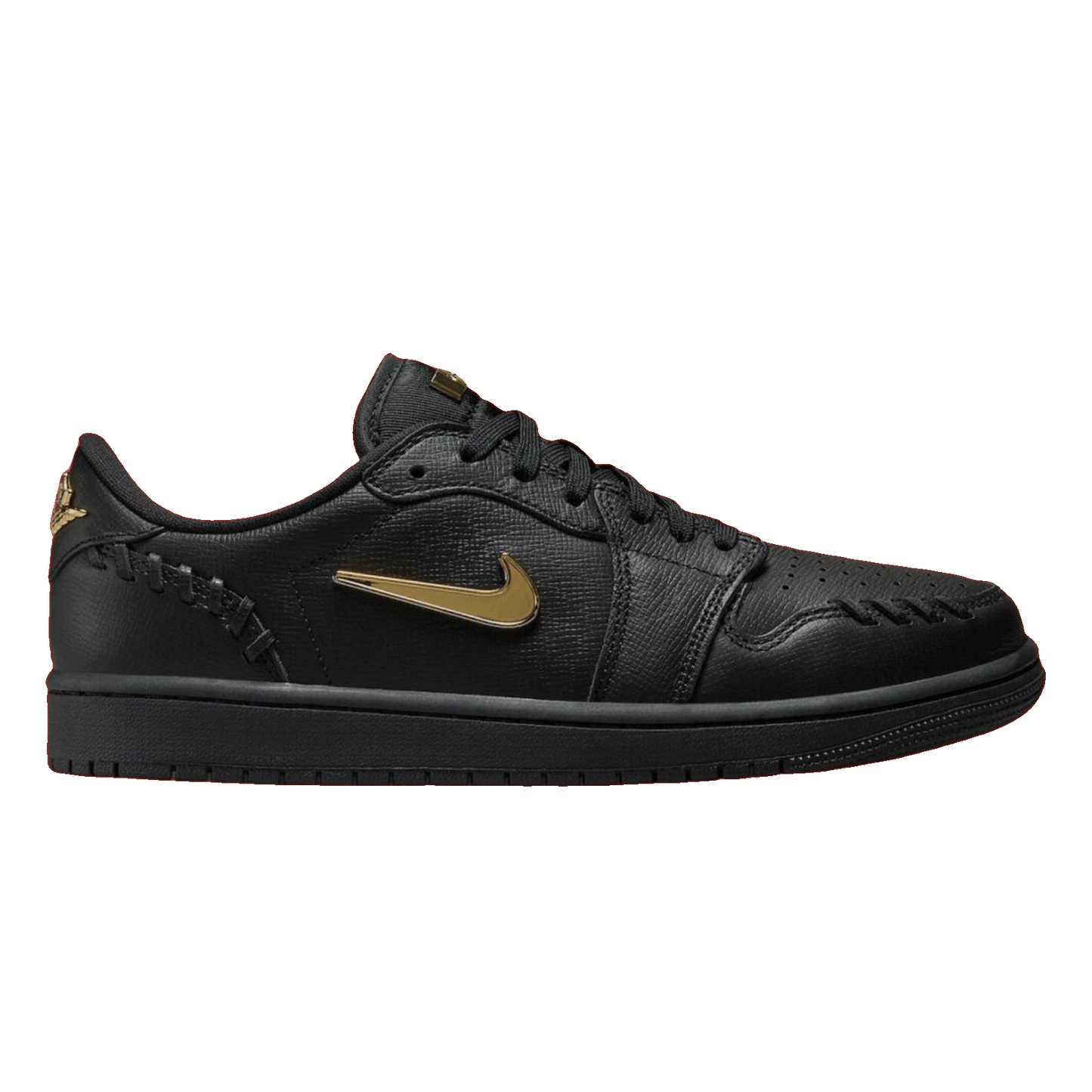 Nike Air Jordan 1 Low Method of Make Black Metallic Gold (W)