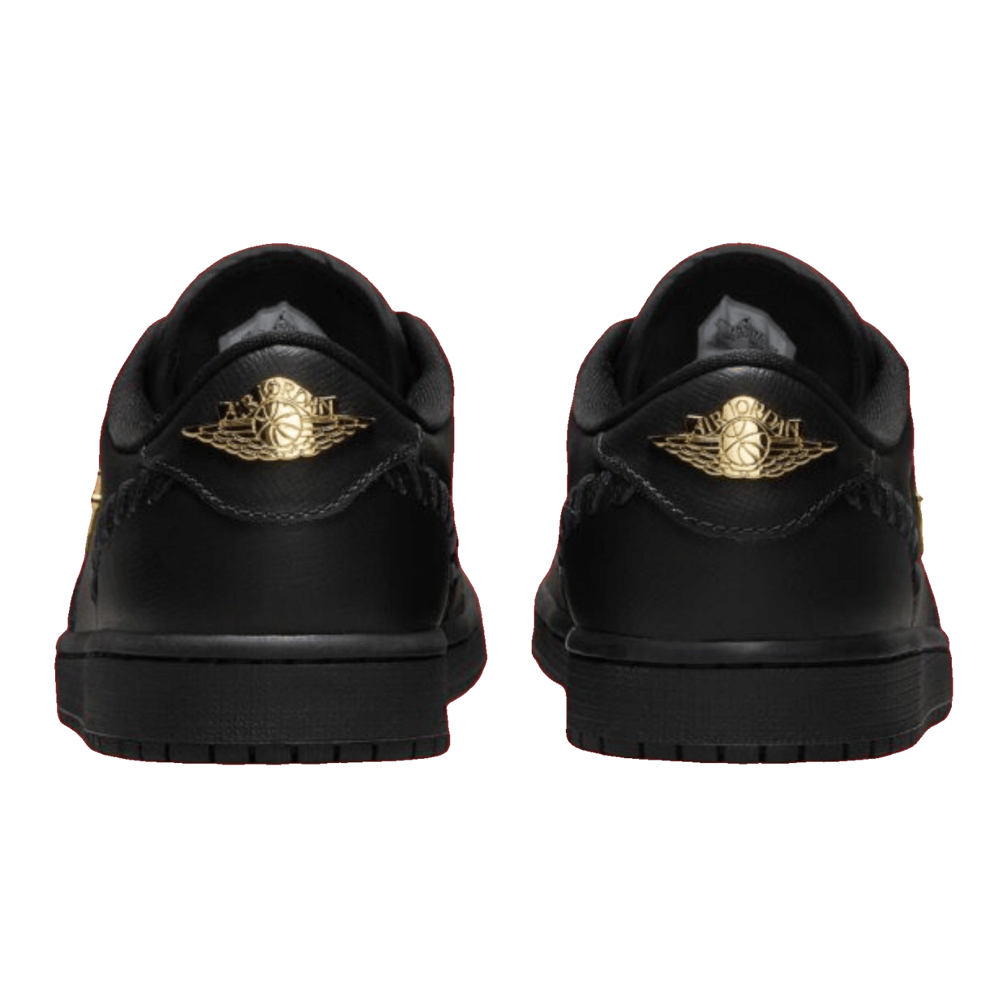 Nike Air Jordan 1 Low Method of Make Black Metallic Gold (W) Back