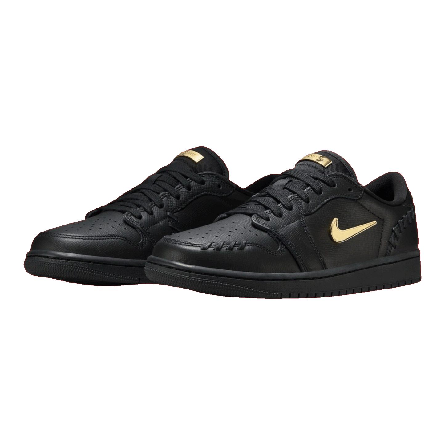 Nike Air Jordan 1 Low Method of Make Black Metallic Gold (W) Side