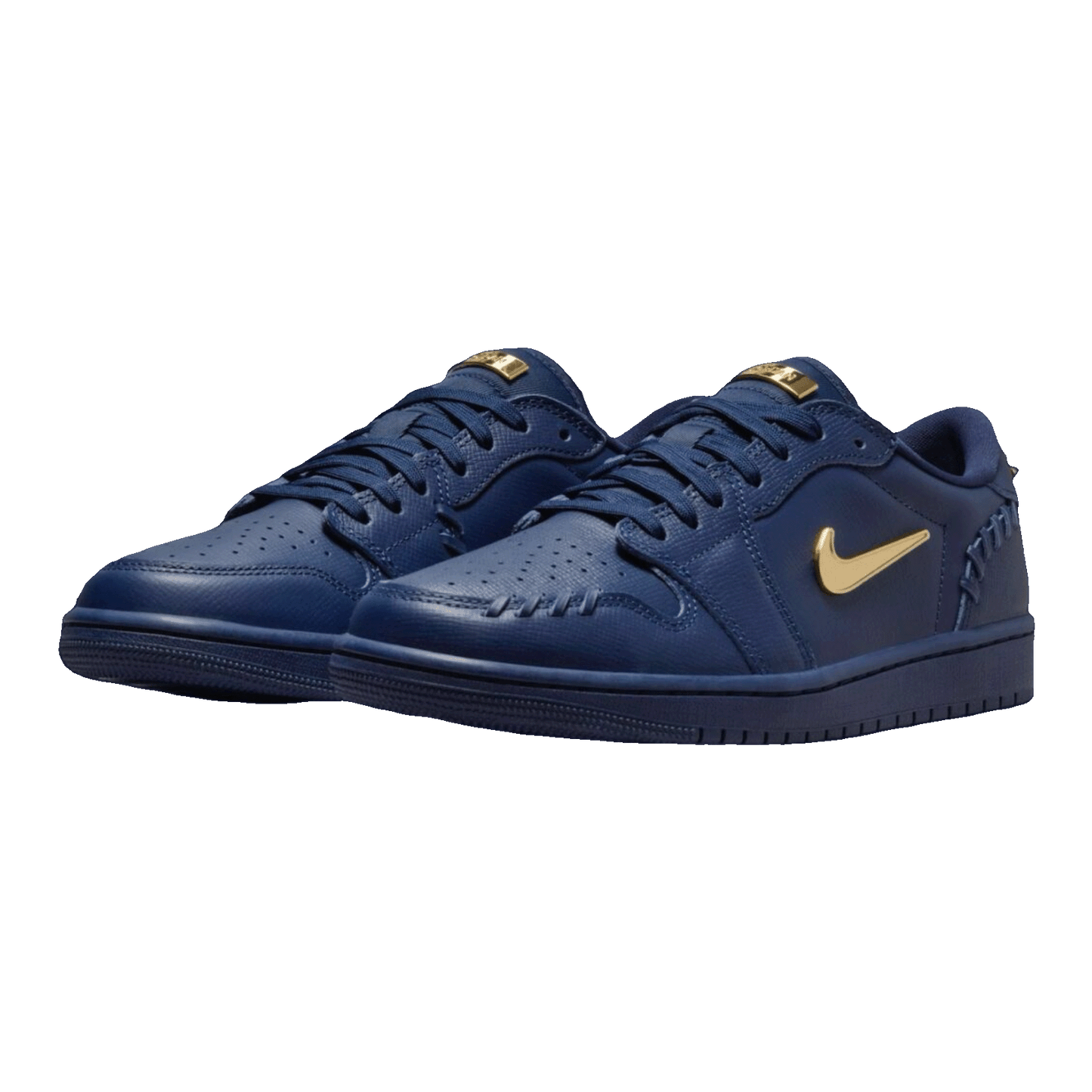 Nike Air Jordan 1 Low Method of Make Midnight Navy Metallic Gold (W) Side