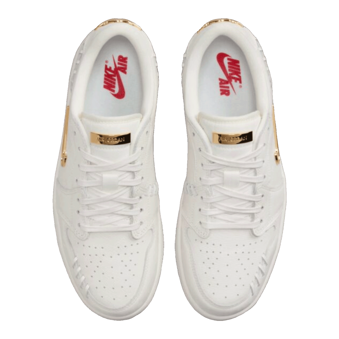 Nike Air Jordan 1 Low Method of Make Sail Metallic Gold (W) Oben
