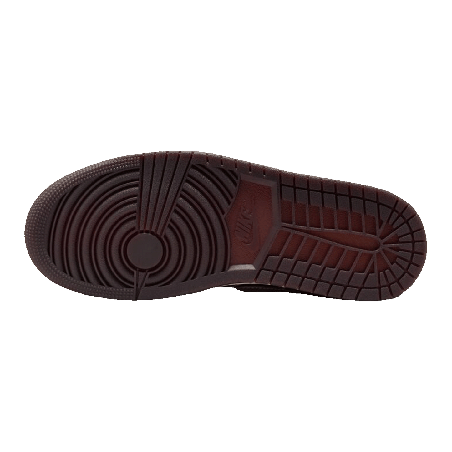 Nike Air Jordan 1 Low Method of Make V3 Dark Team Red Metallic Silver (W) Sohle