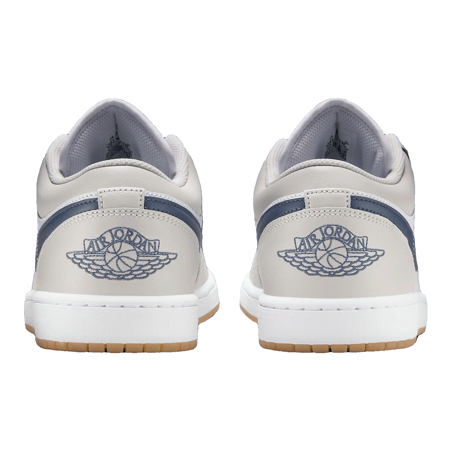 Nike Air Jordan 1 Low Midnight Navy Neutral Grey Back