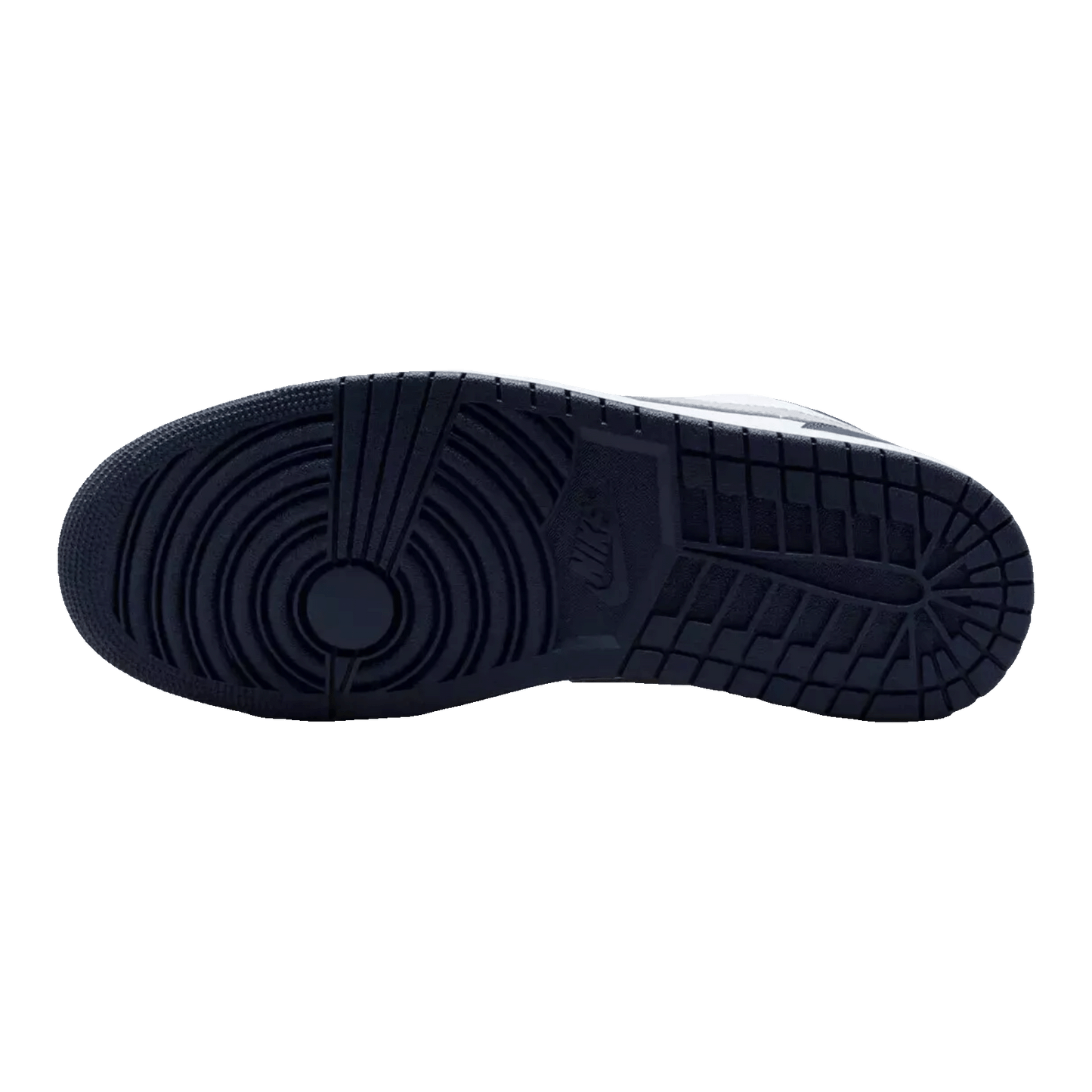 Nike Air Jordan 1 Low Midnight Navy Wolf Grey (GS) Sohle