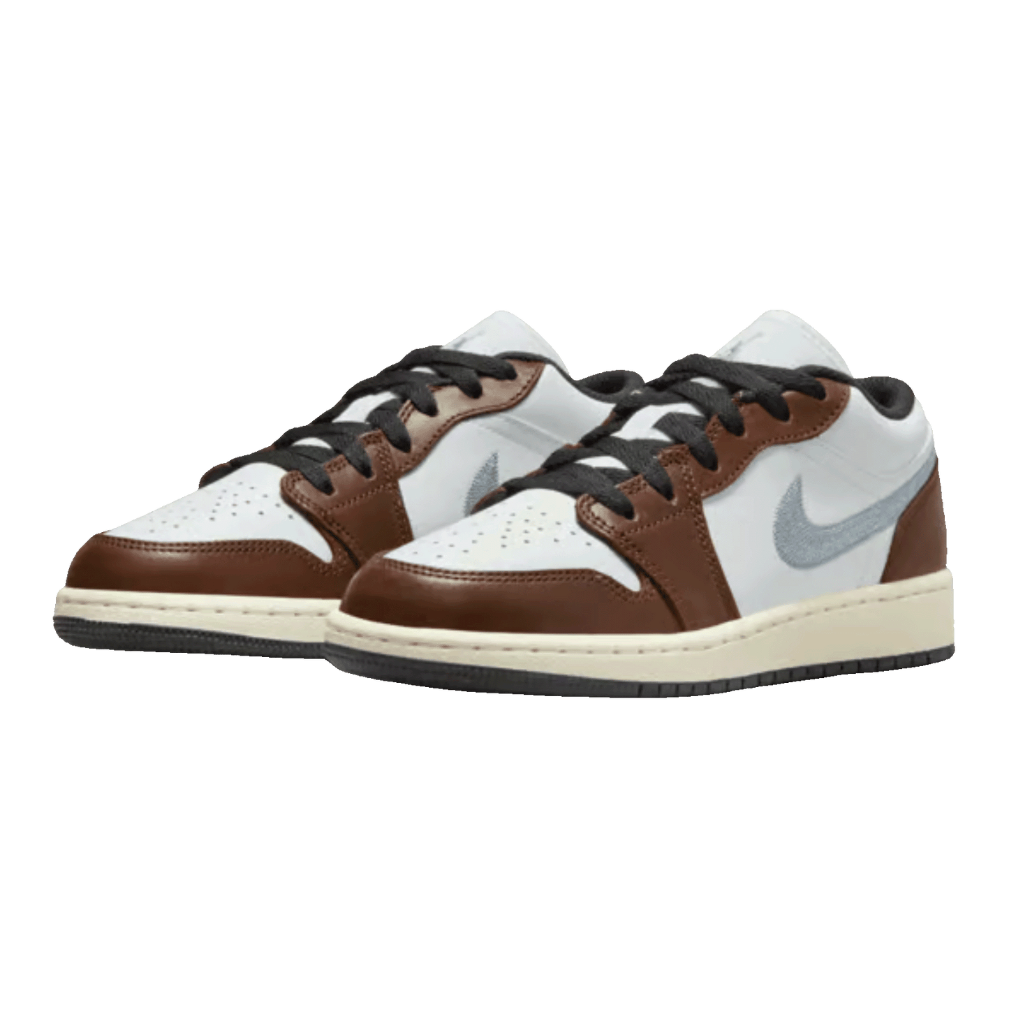 Nike Air Jordan 1 Low Mocha Blue Grey (GS) Side