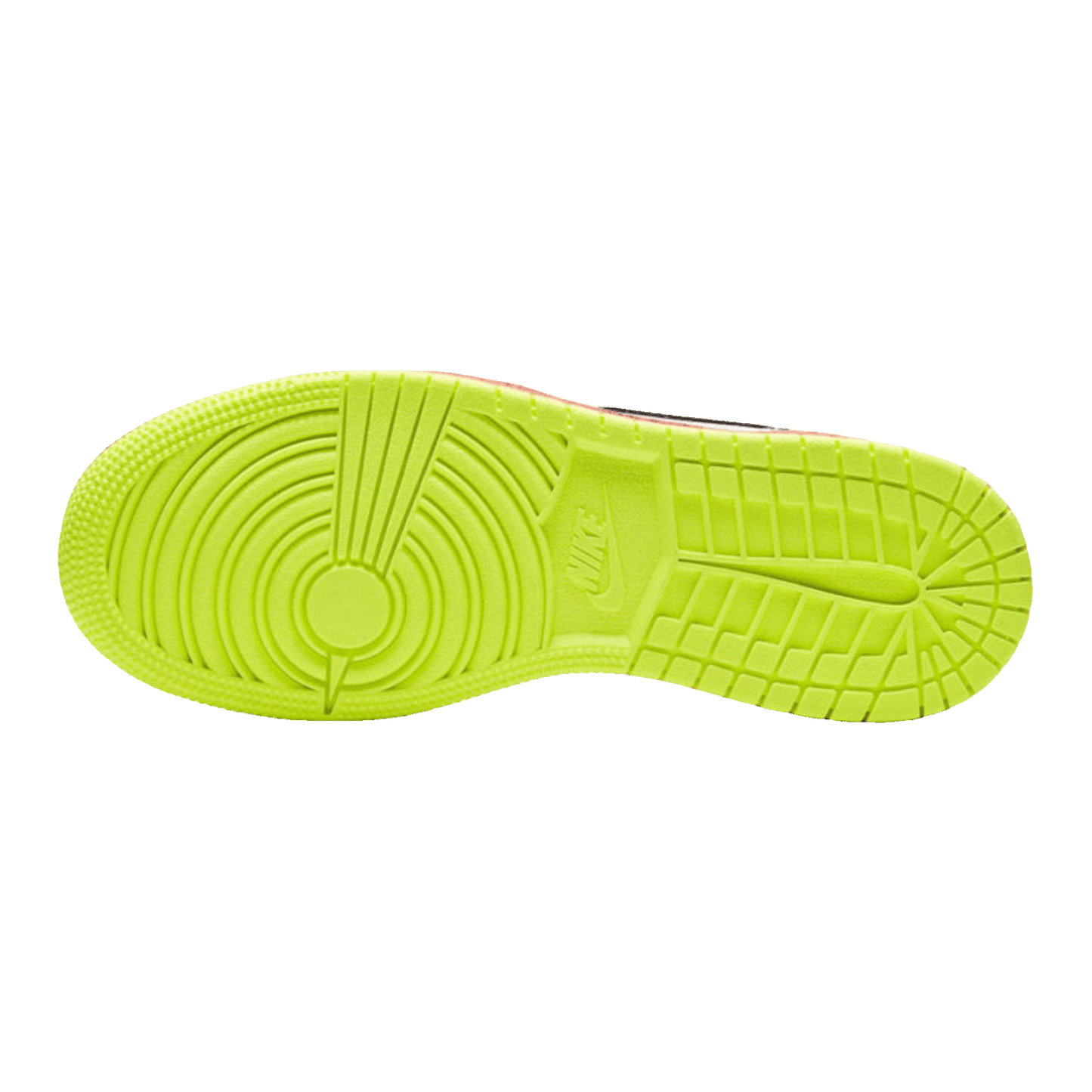 Nike Air Jordan 1 Low Multi-Color Midsoles White (GS)