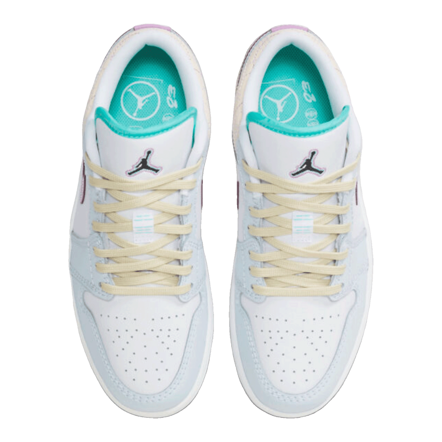 Nike Air Jordan 1 Low Multi-Color Sashiko (W) Oben