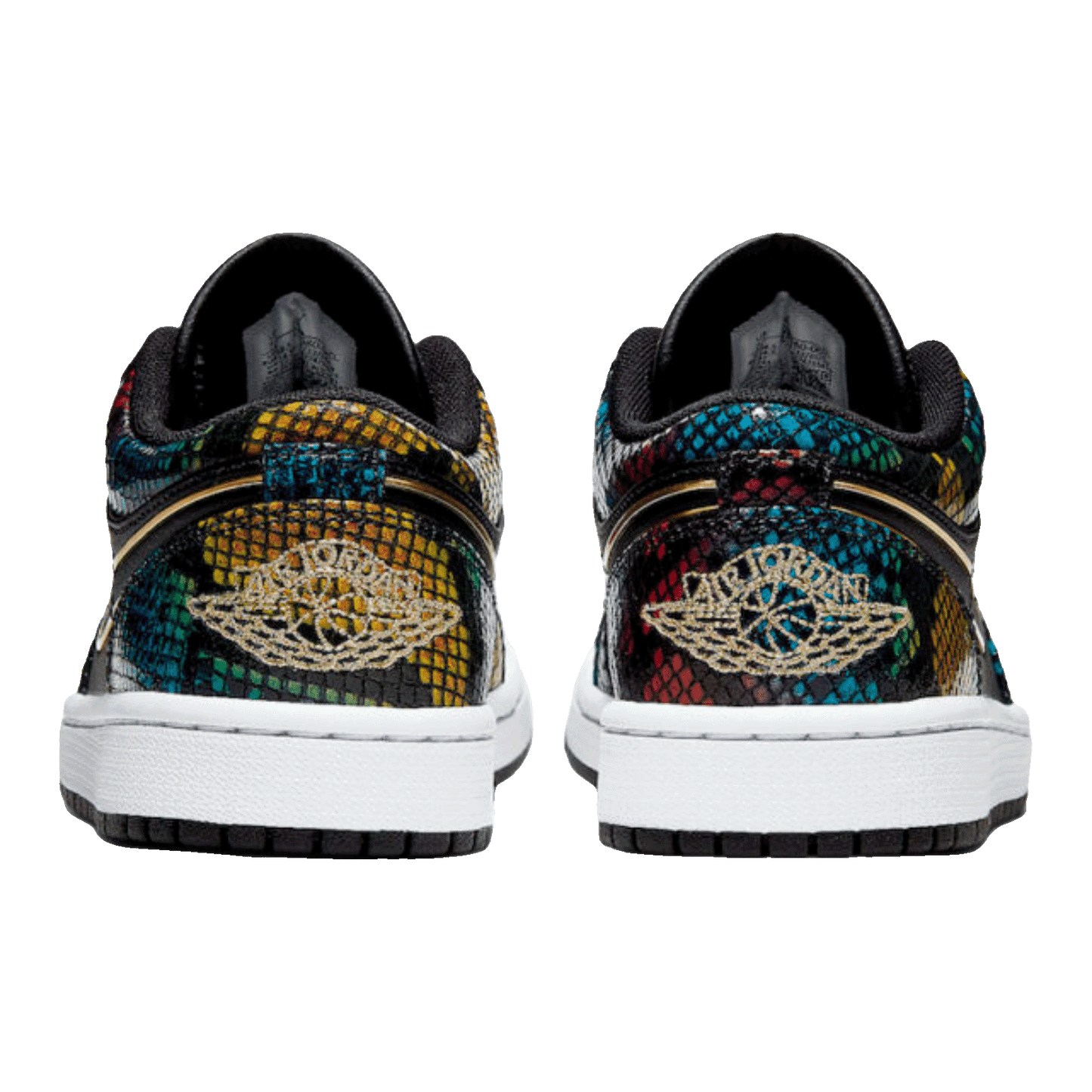 Nike Air Jordan 1 Low Multicolor Snakeskin (2020) (W) Back